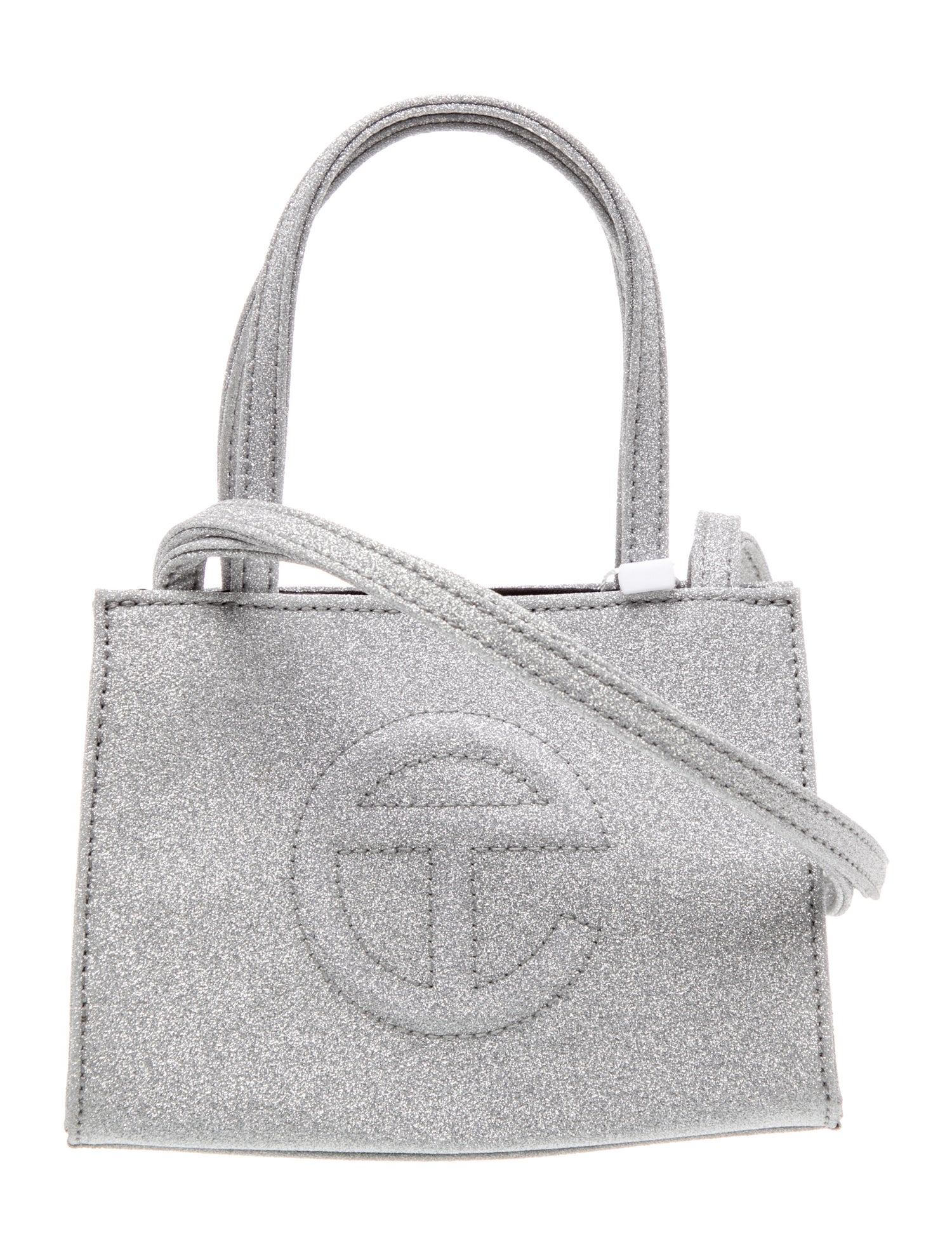 Telfar Glitter Evening Bag
