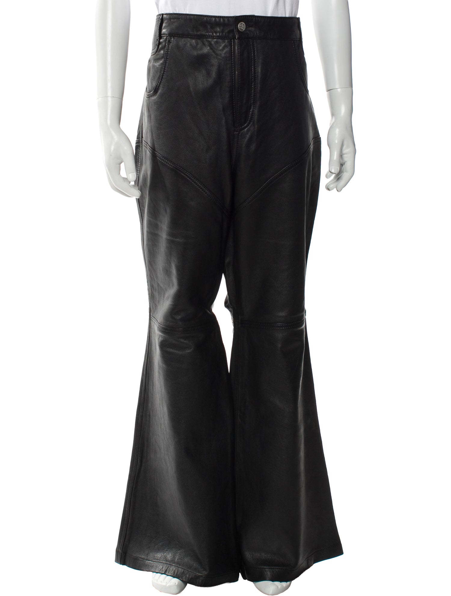 Telfar Lamb Leather Pants w/ Tags