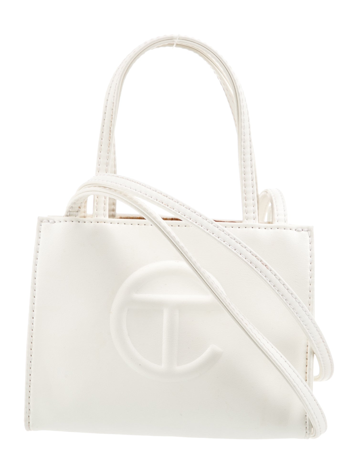 Telfar Vegan Leather Top Handle Bag