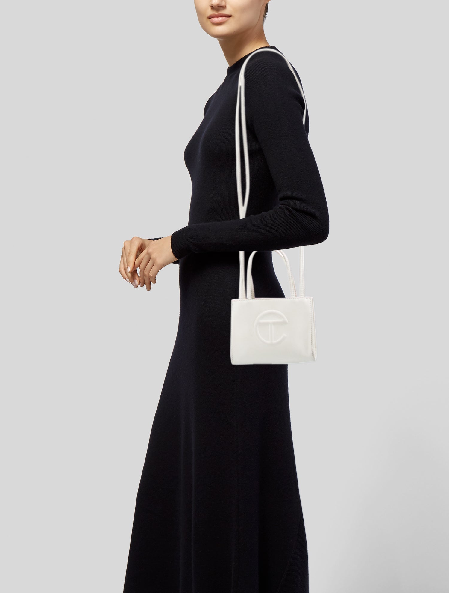 Telfar Vegan Leather Top Handle Bag