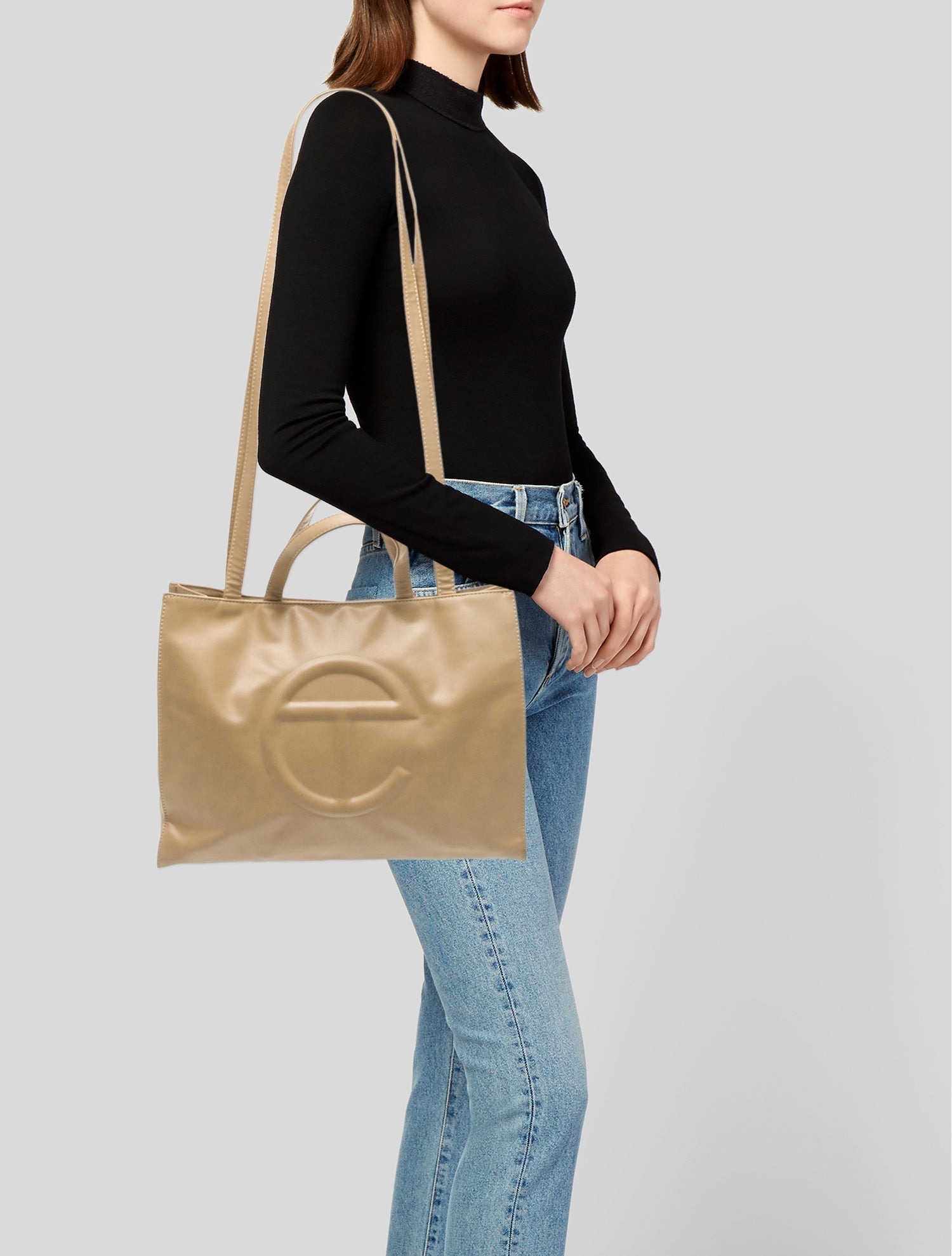 Telfar Vegan Leather Shopping Bag Medium