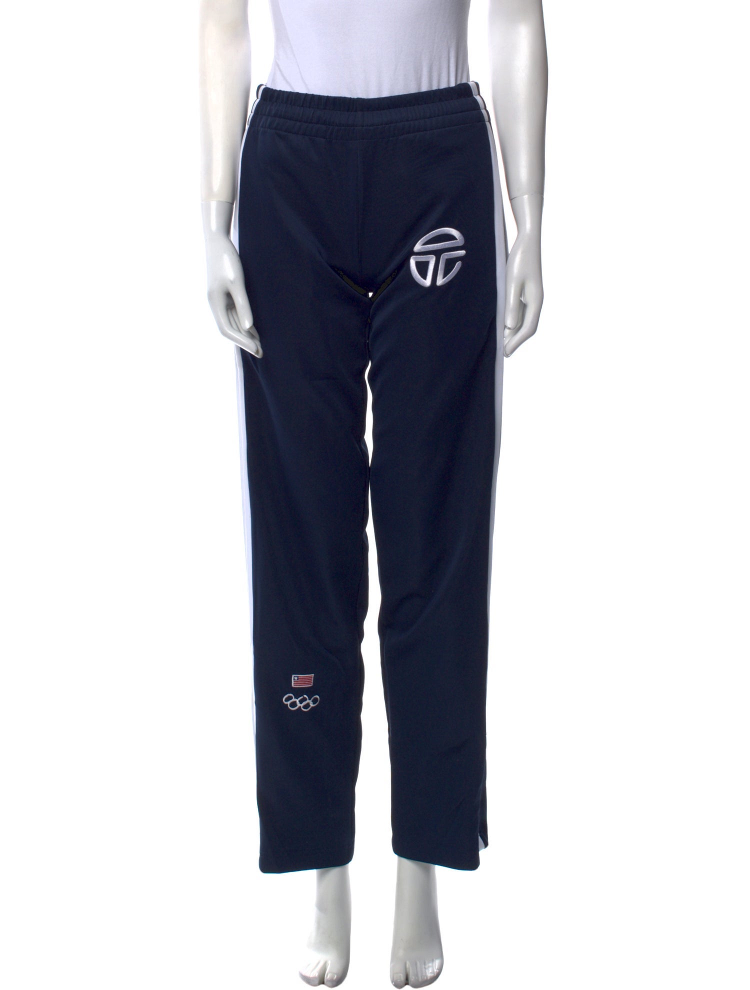 Telfar Graphic Print Straight Leg Pants