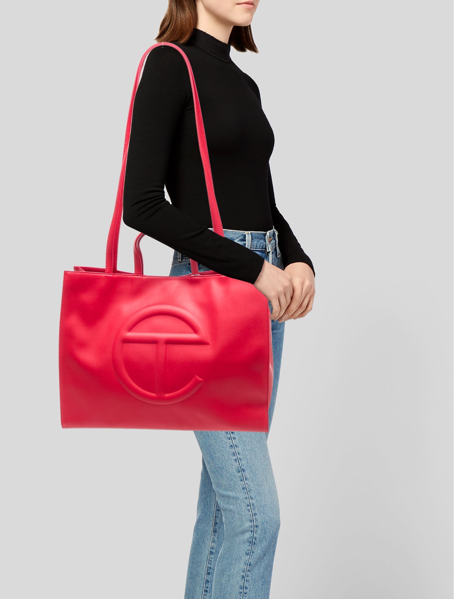 Telfar Vegan Leather Shopping Tote w/ Tags