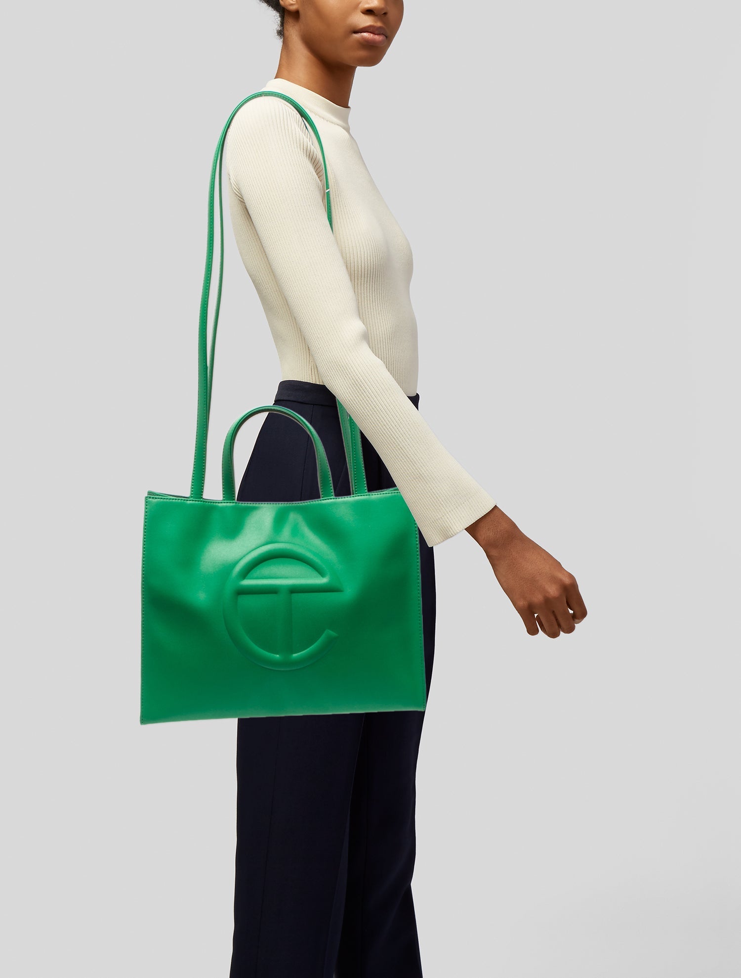 Telfar Vegan Leather Shopping Tote