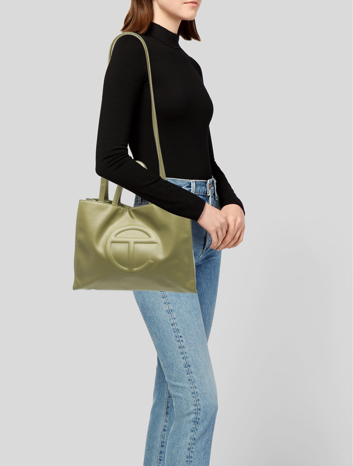 Telfar Vegan Leather Shoulder Bag