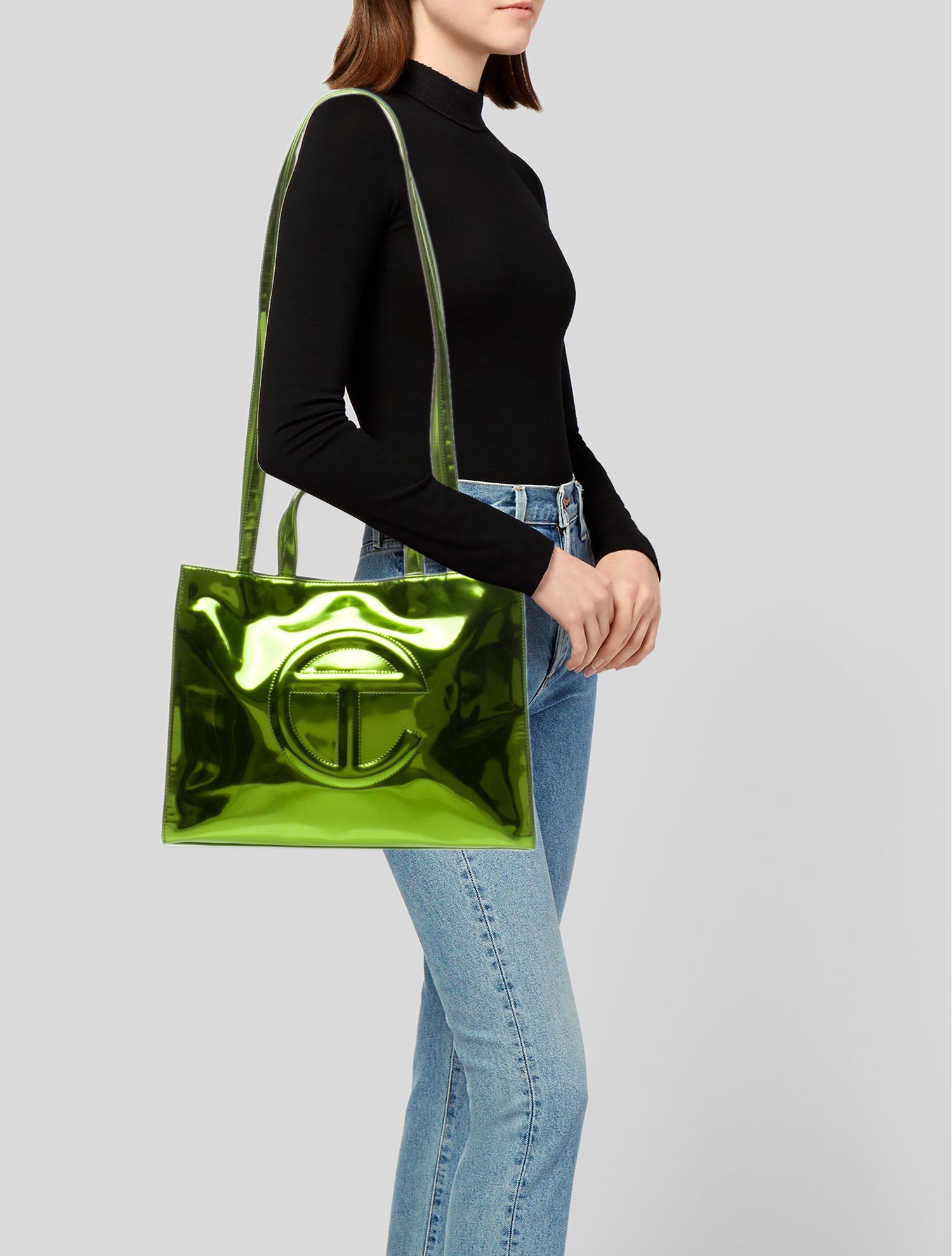 Telfar Vegan Leather Shoulder Bag