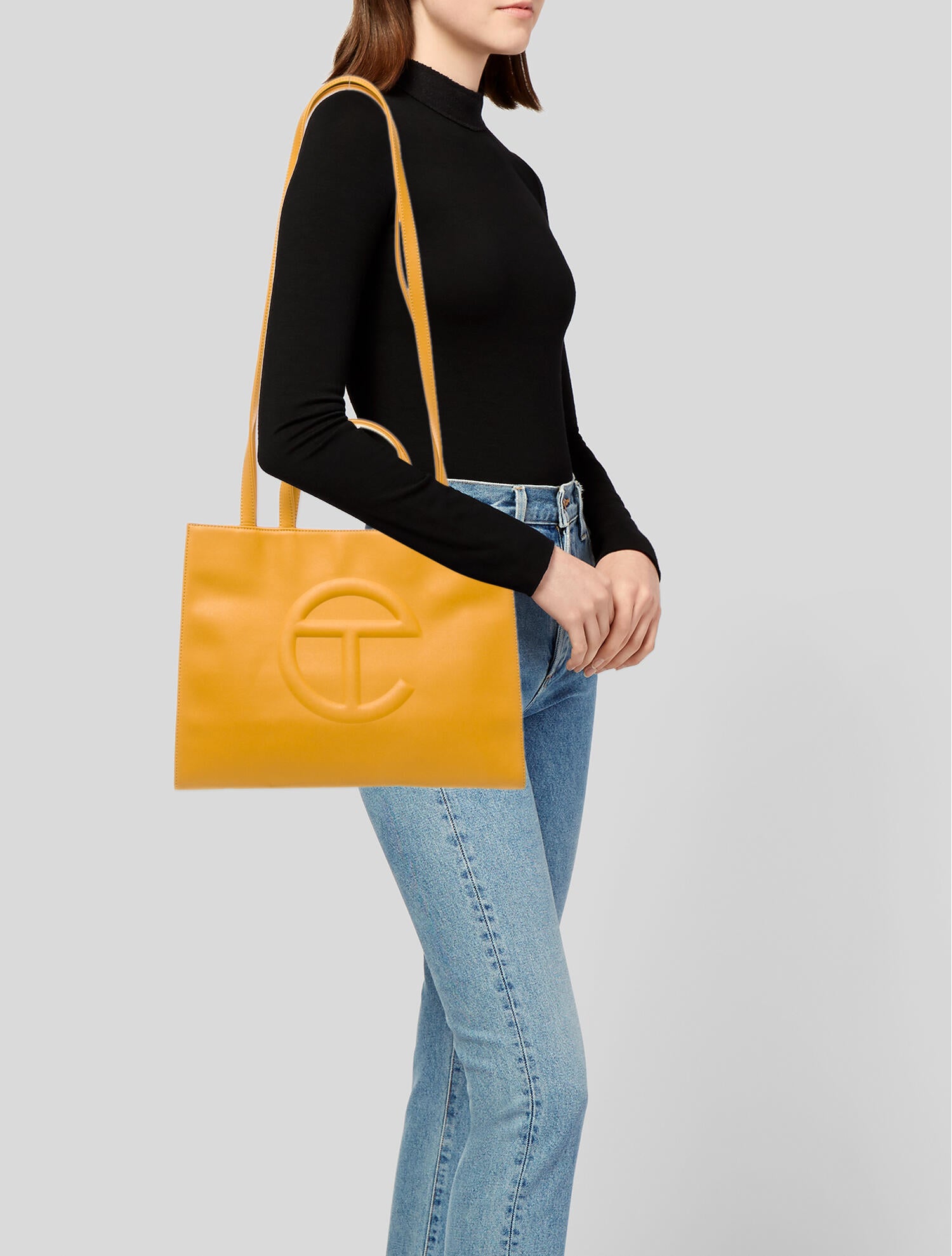 Telfar Vegan Leather Crossbody Bag Medium w/ Tags