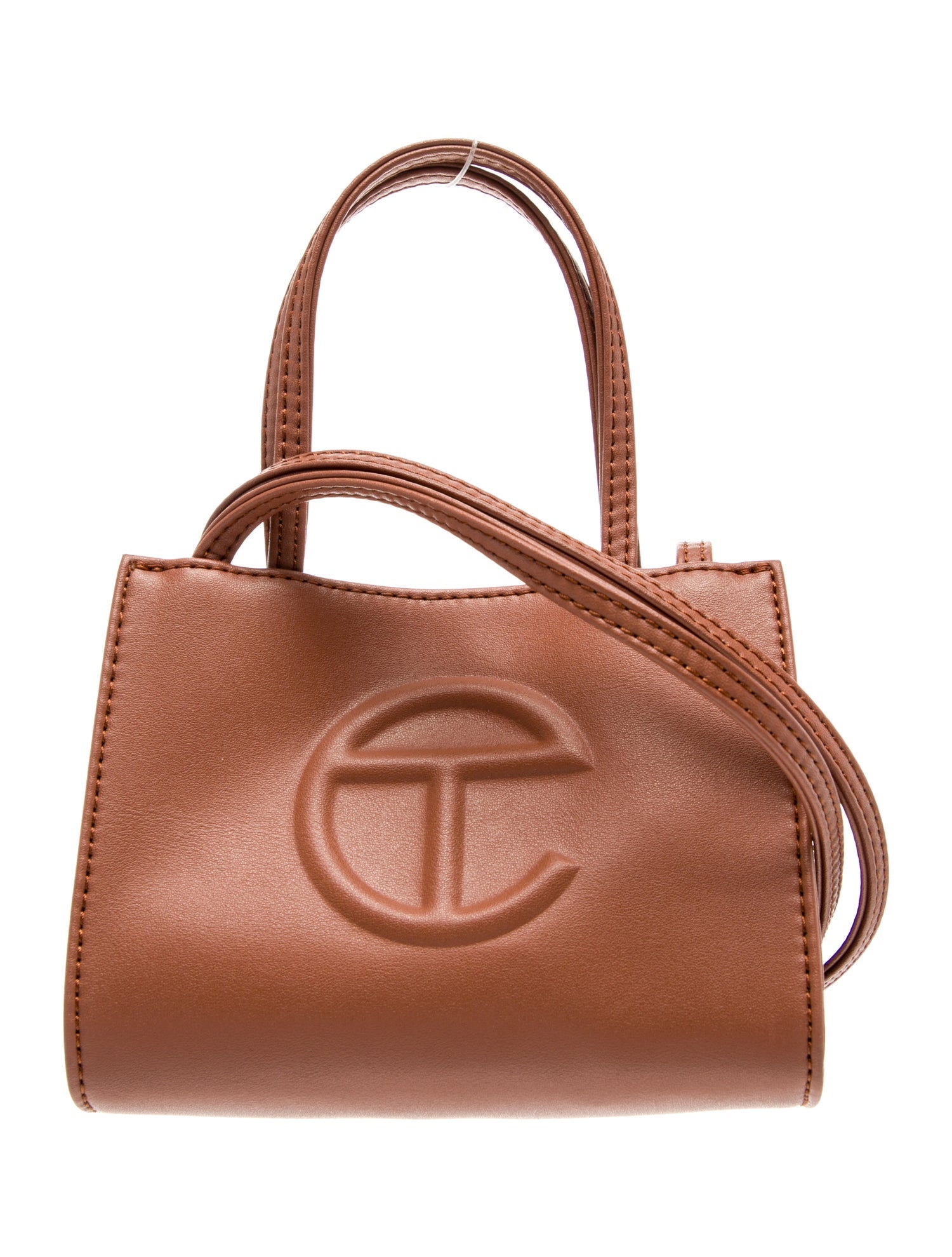 Telfar Vegan Leather Shopping Tote Small