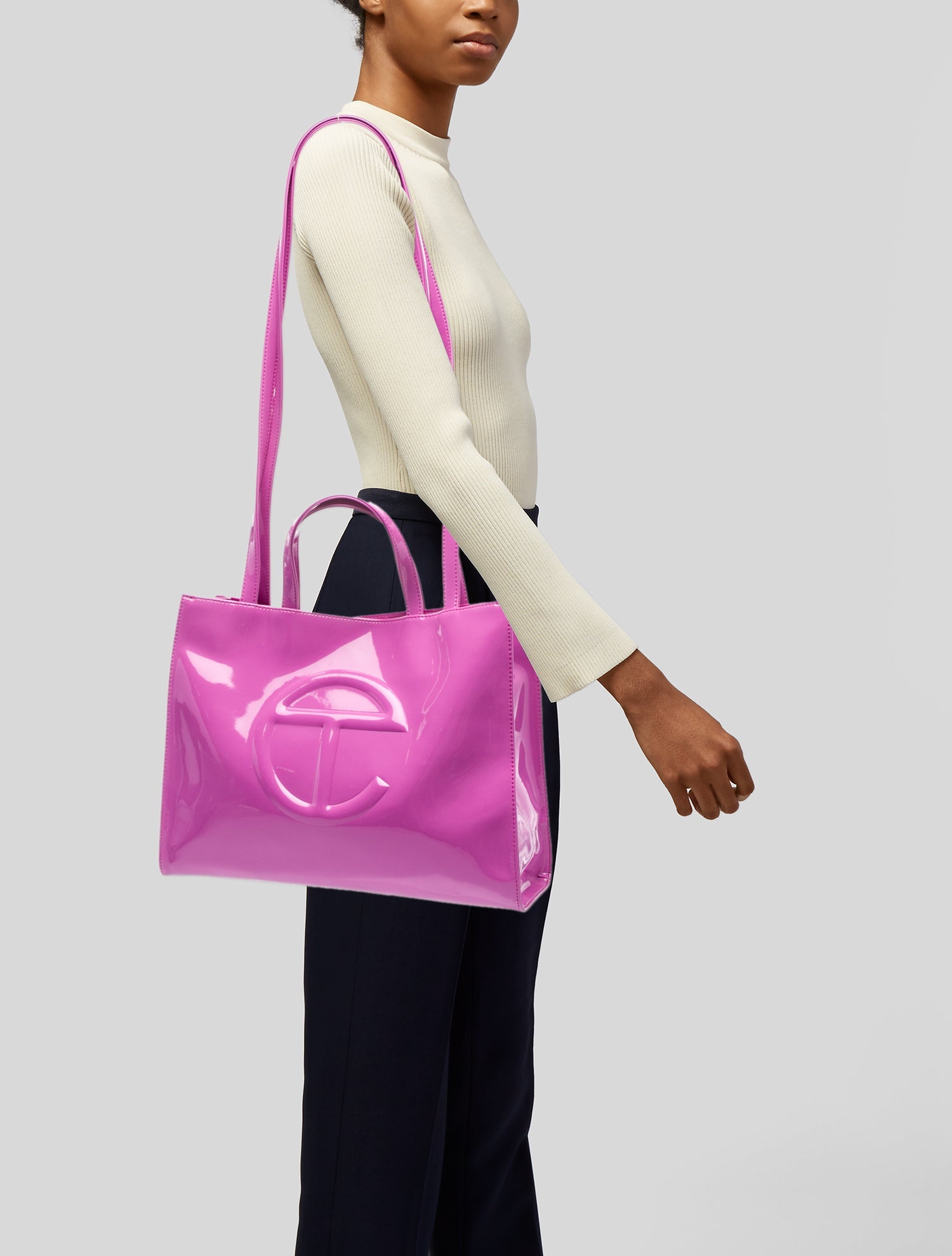 Telfar Vegan Leather Top Handle Bag