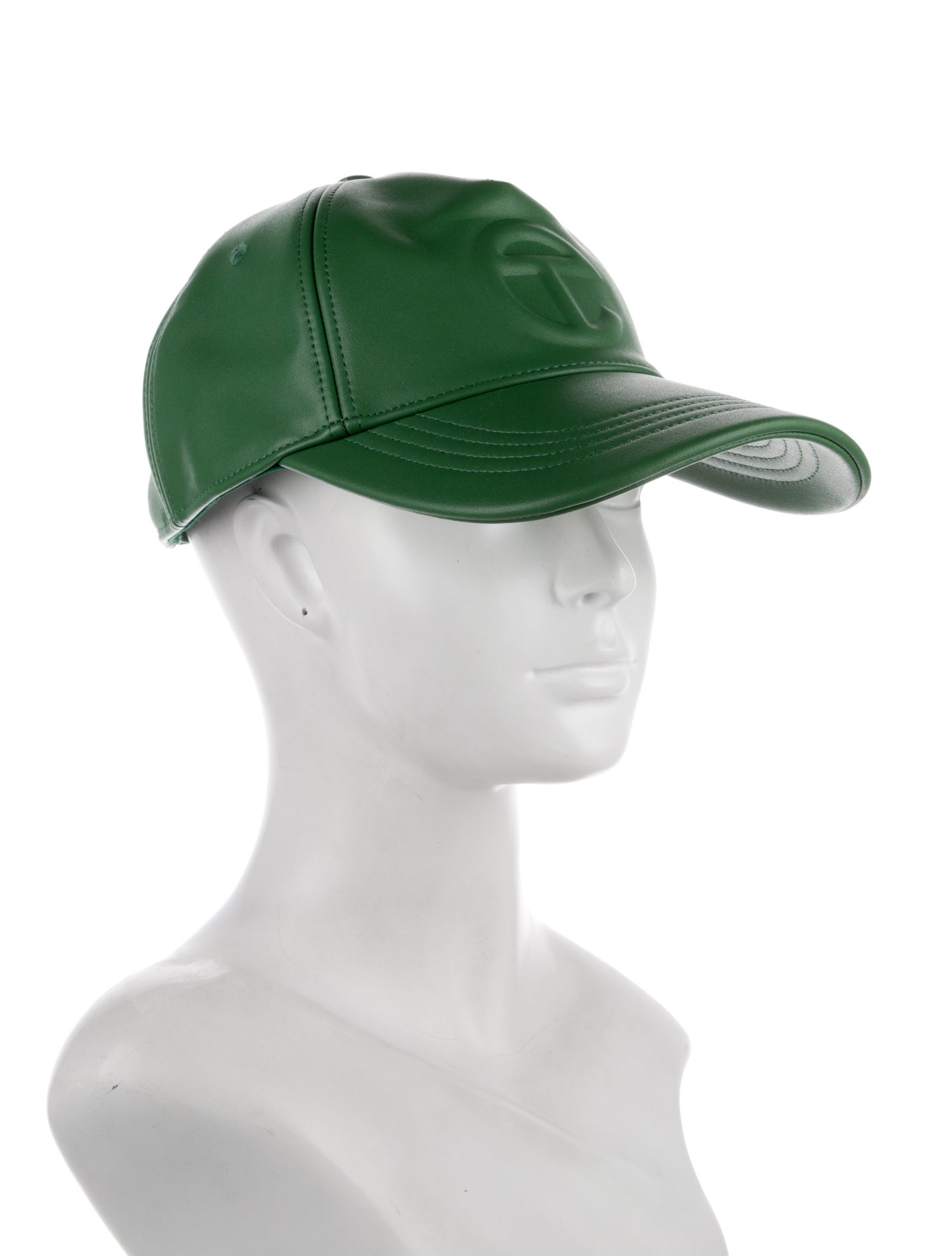 Telfar Men's Vegan Leather Baseball Hat