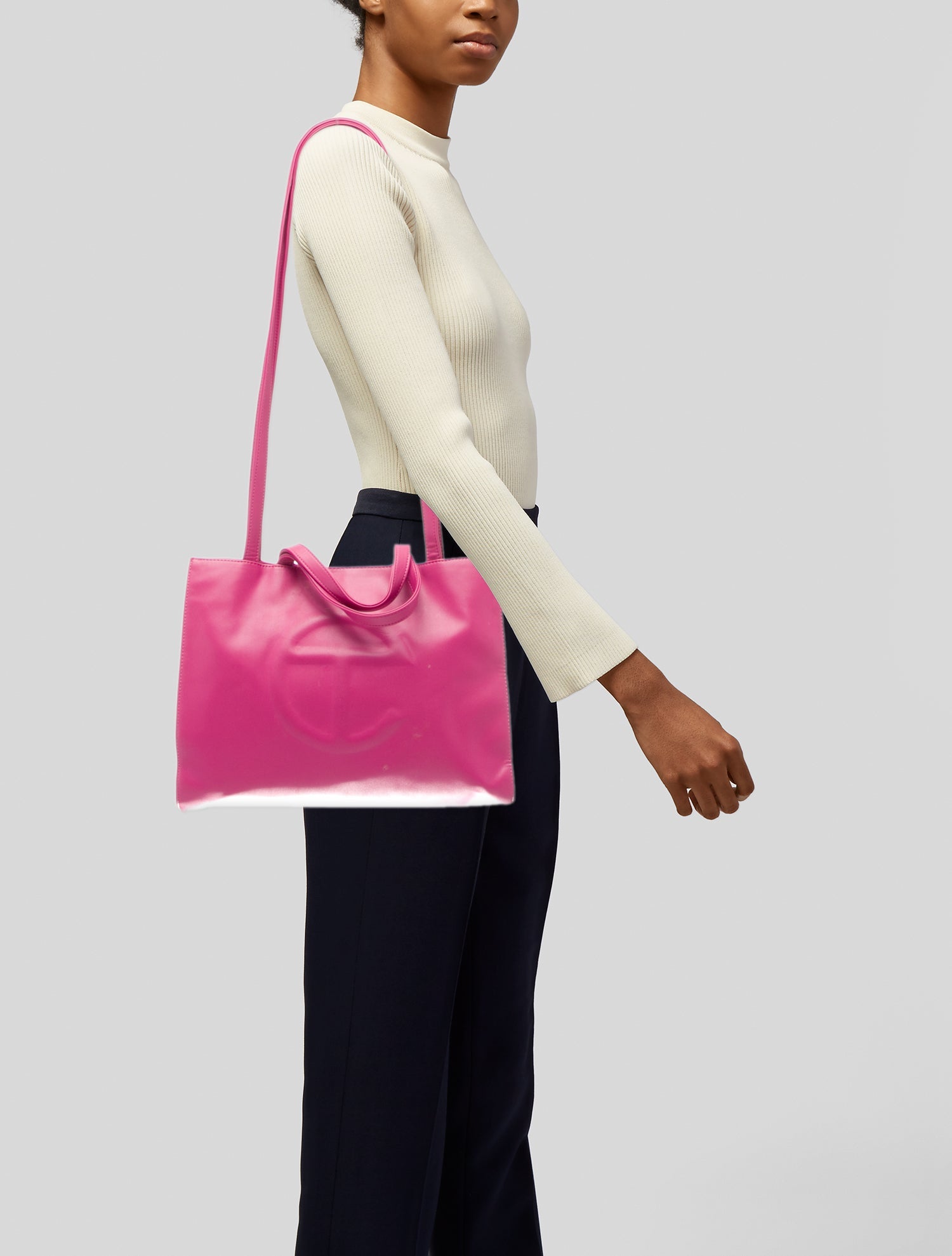 Telfar Vegan Leather Shoulder Bag