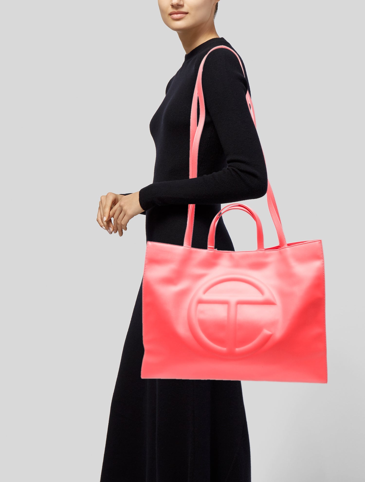 Telfar Vegan Leather Crossbody Bag Large