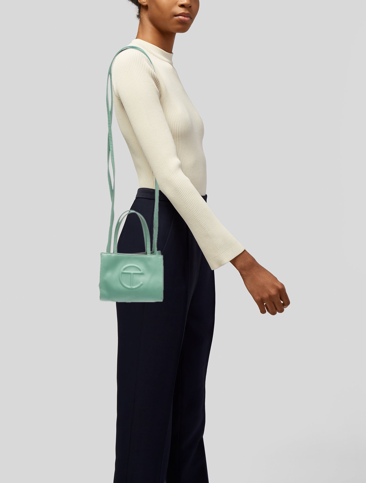 Telfar Vegan Leather Crossbody Bag