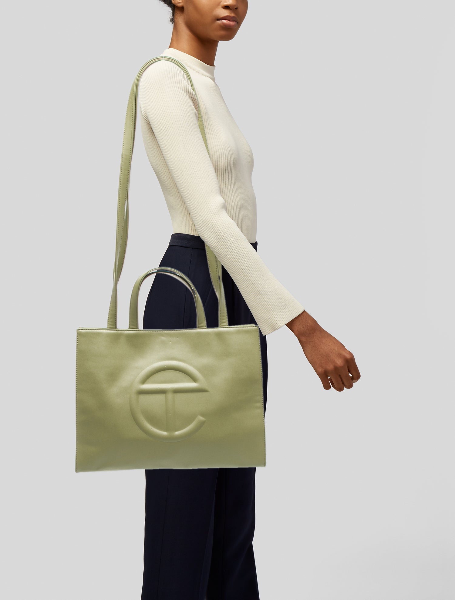 Telfar Vegan Leather Crossbody Bag