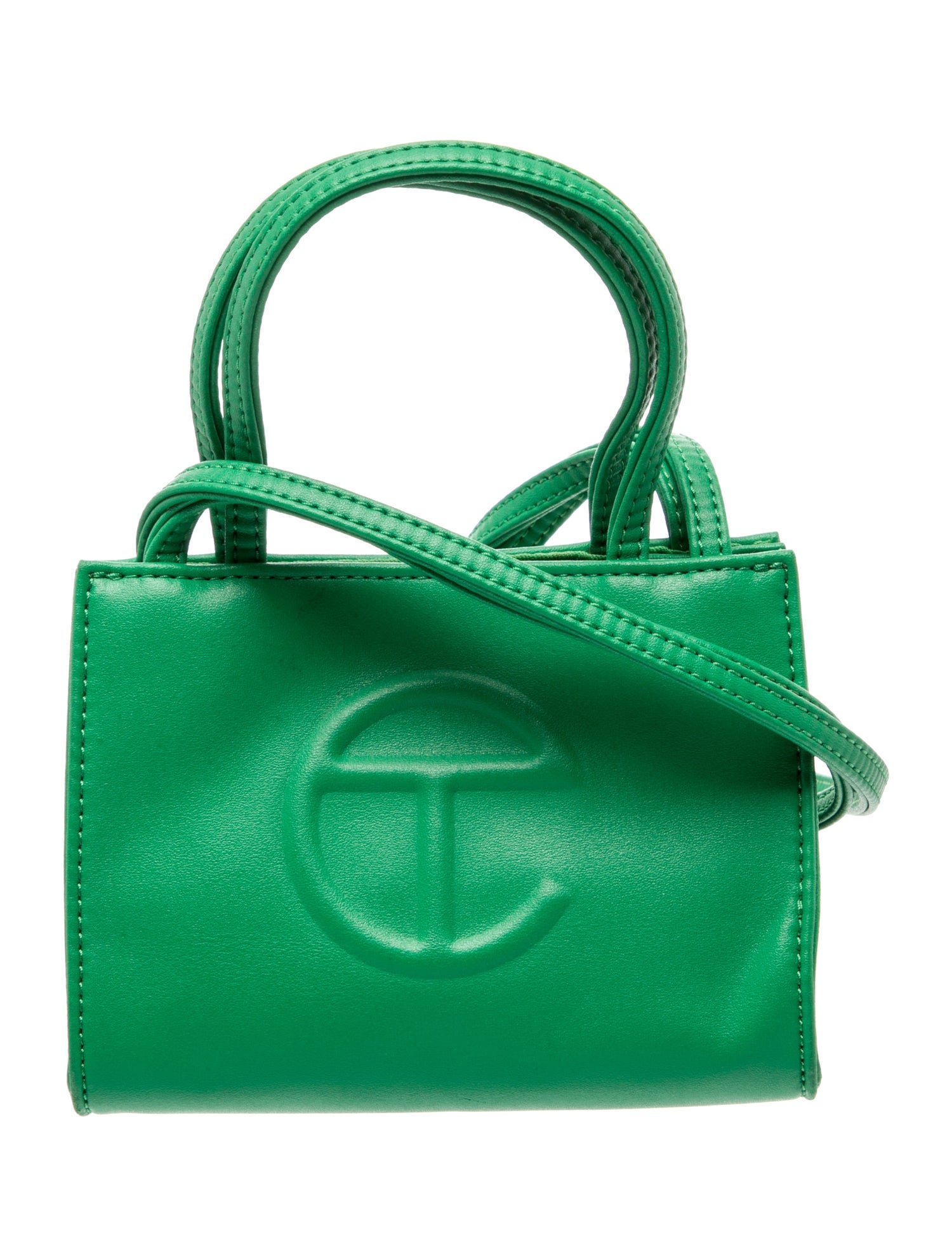 Telfar Vegan Leather Top Handle Bag