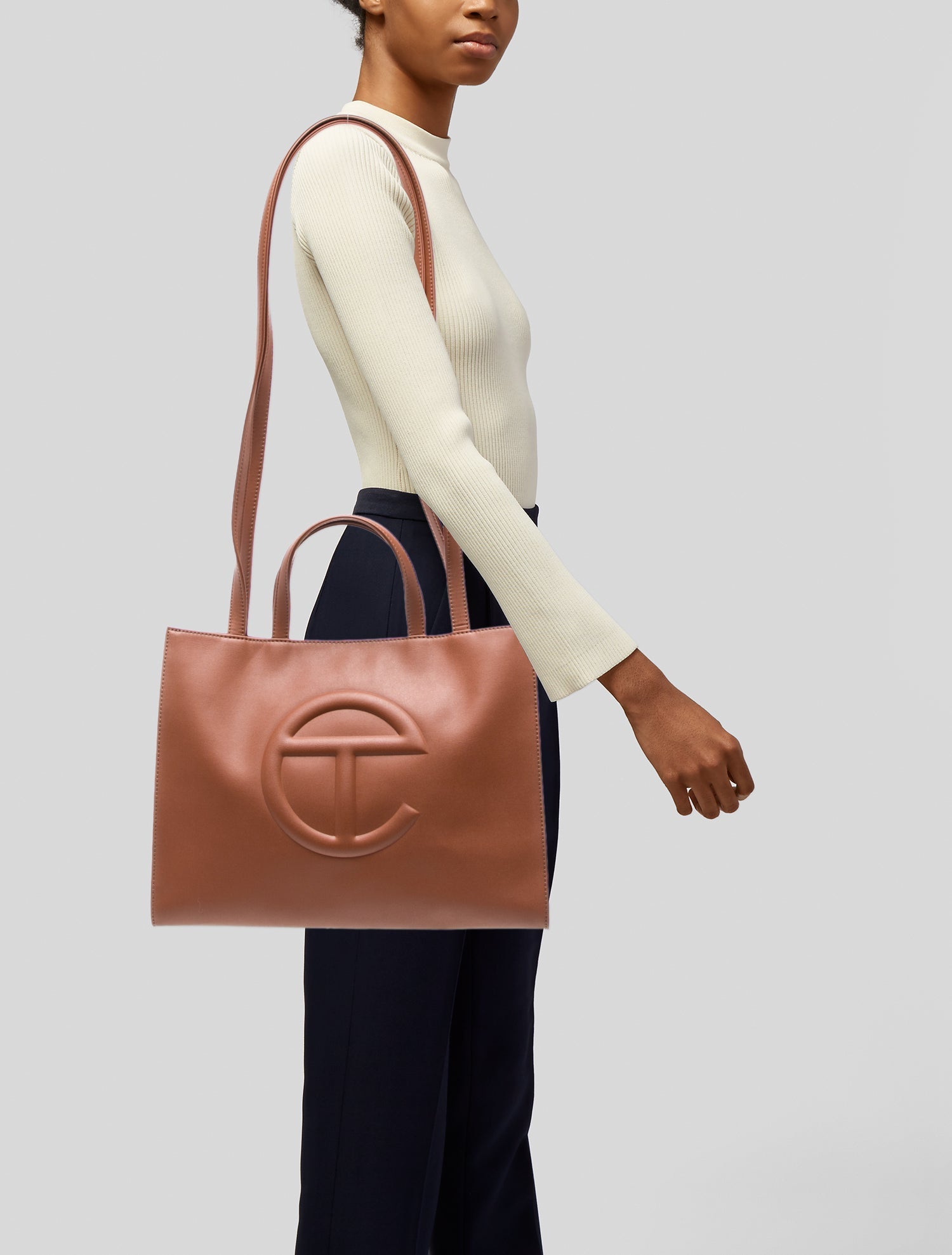 Telfar Vegan Leather Crossbody Bag w/ Tags