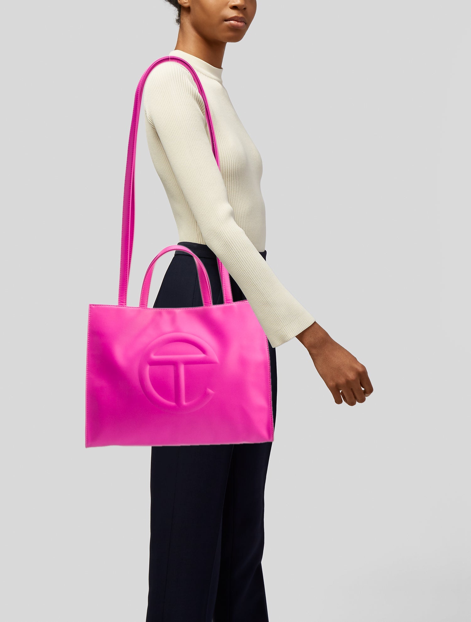 Telfar Vegan Leather Shopping Tote