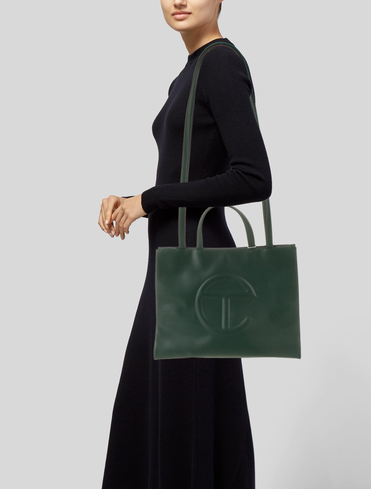 Telfar Vegan Leather Shoulder Bag