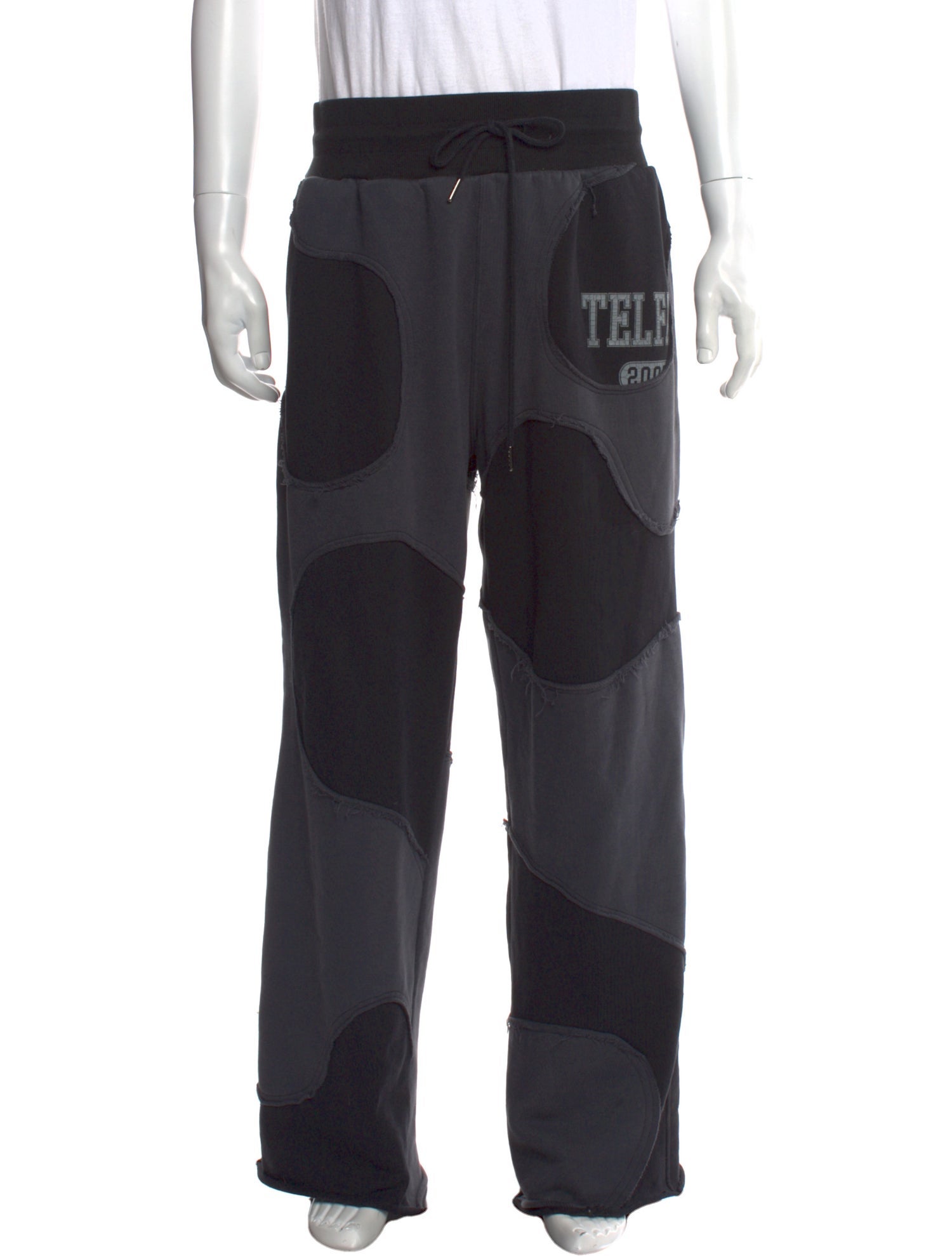 Telfar Colorblock Pattern Joggers
