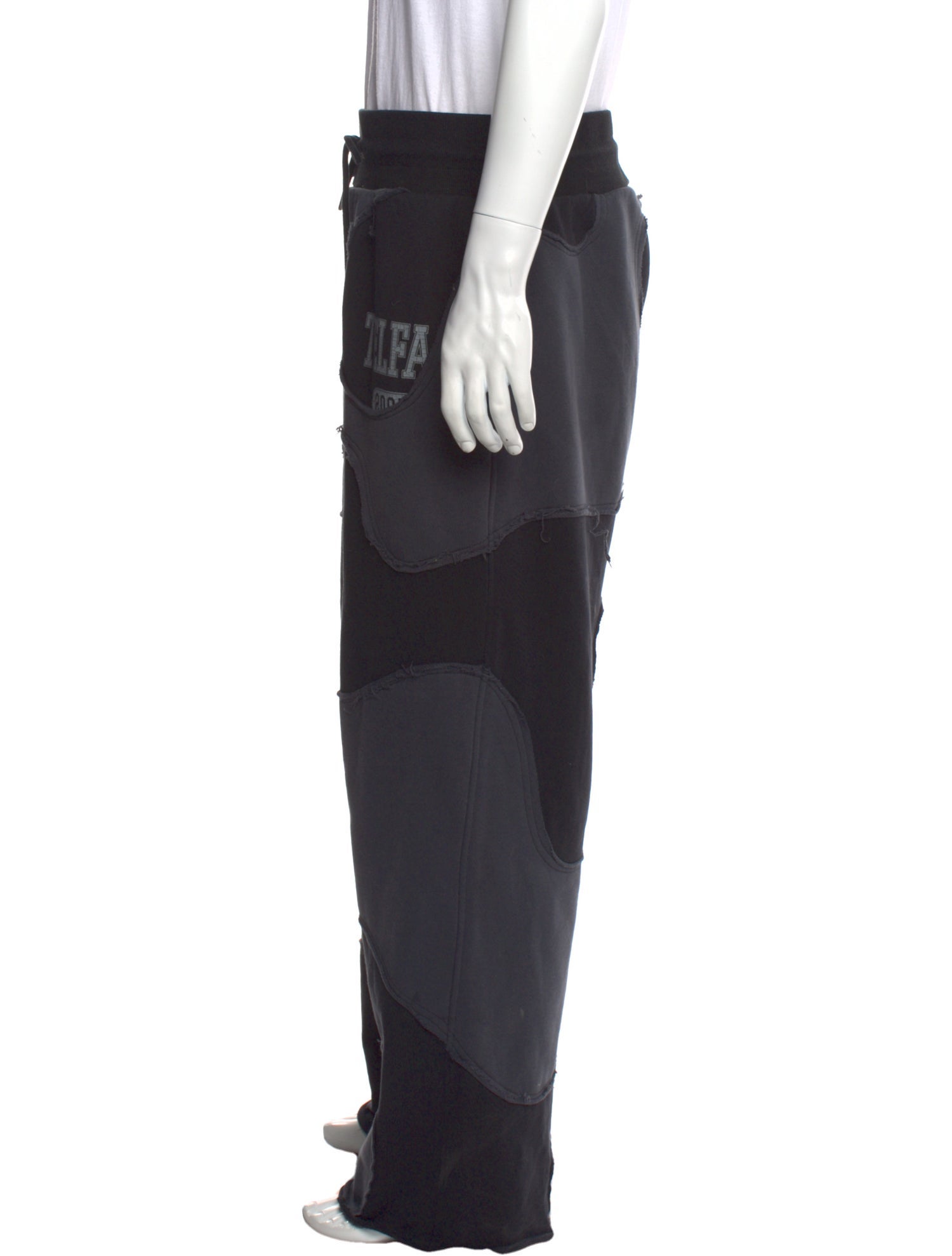 Telfar Colorblock Pattern Joggers