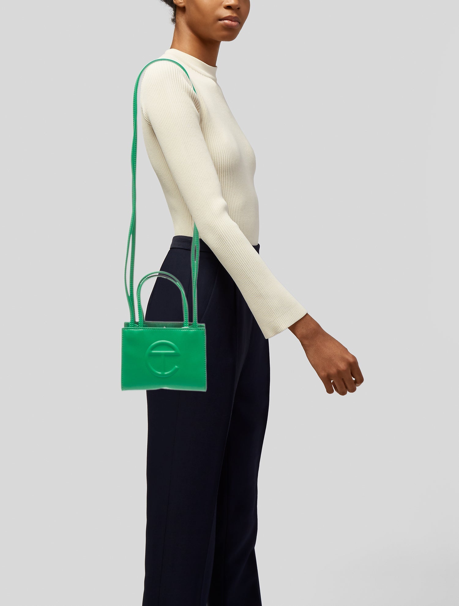 Telfar Vegan Leather Shoulder Bag