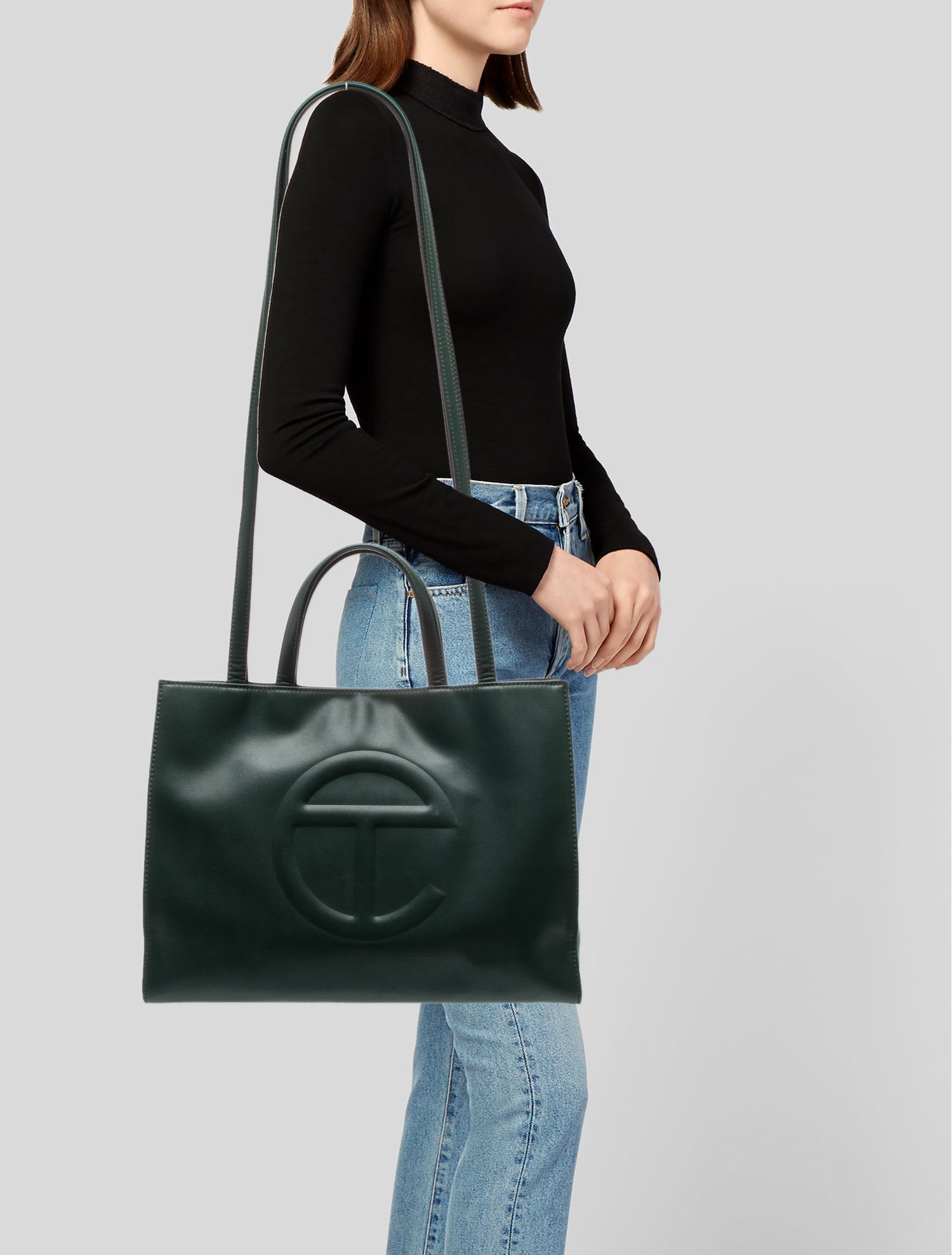 Telfar Vegan Leather Shoulder Bag