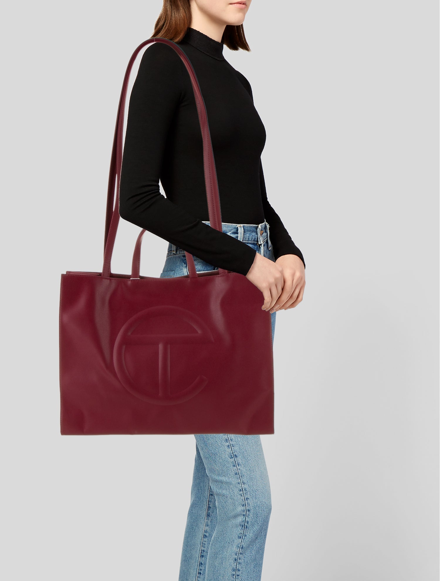 Telfar Vegan Leather Shopping Large w/ Tags