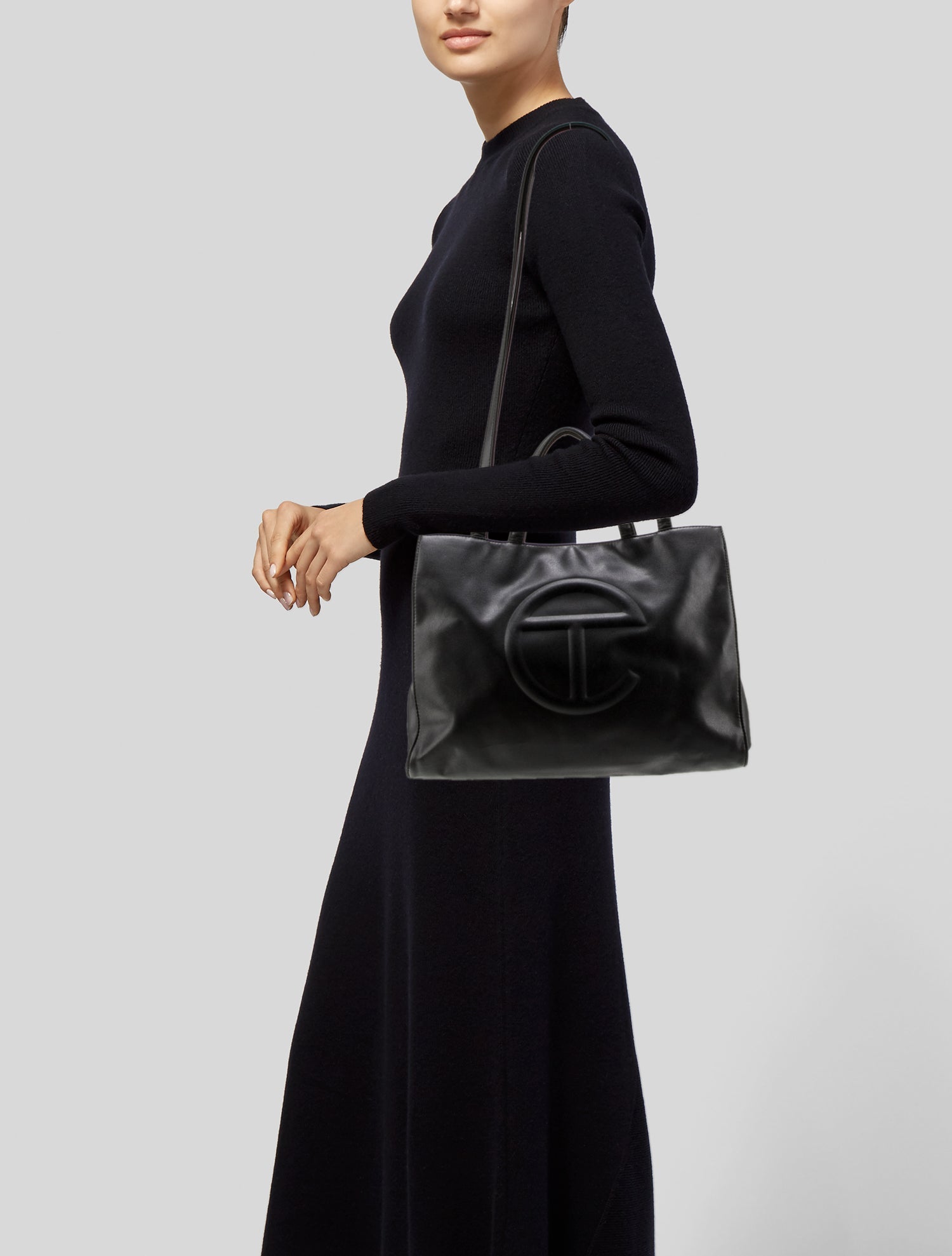 Telfar Vegan Leather Shopping Bag Medium