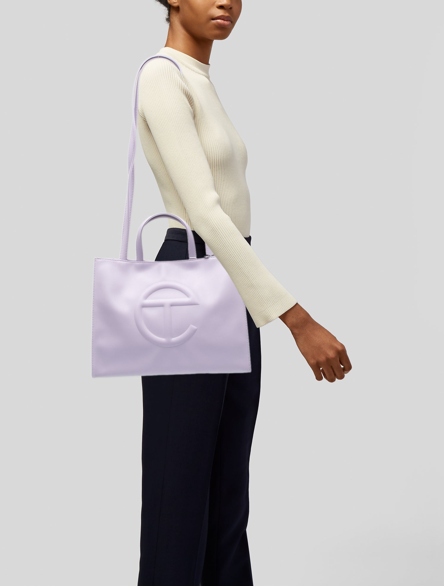 Telfar Vegan Leather Crossbody Bag Medium