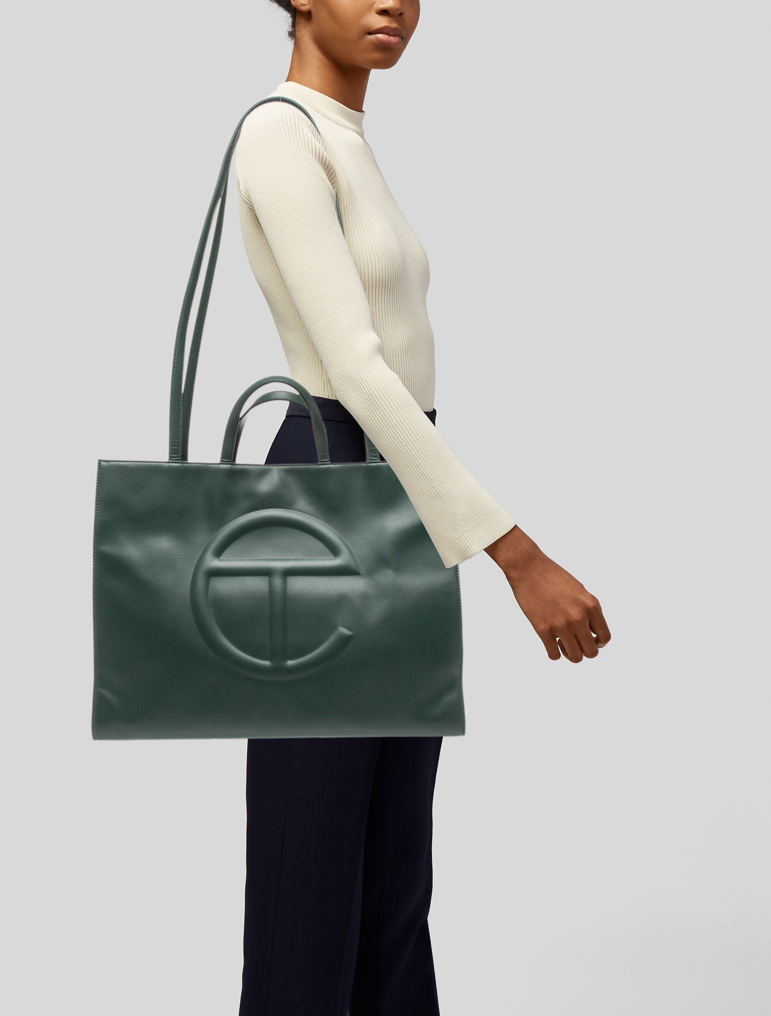 Telfar Vegan Leather Crossbody Bag