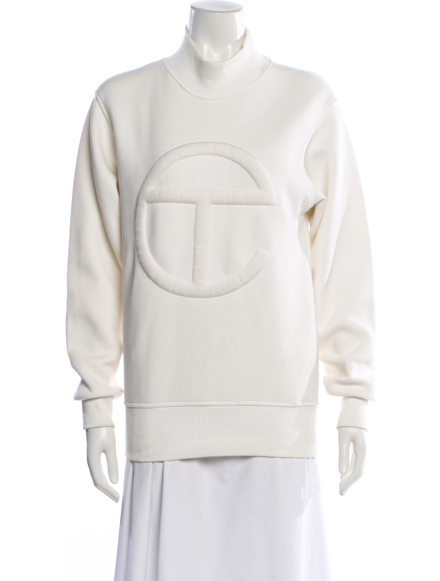 Telfar Turtleneck Long Sleeve Sweatshirt