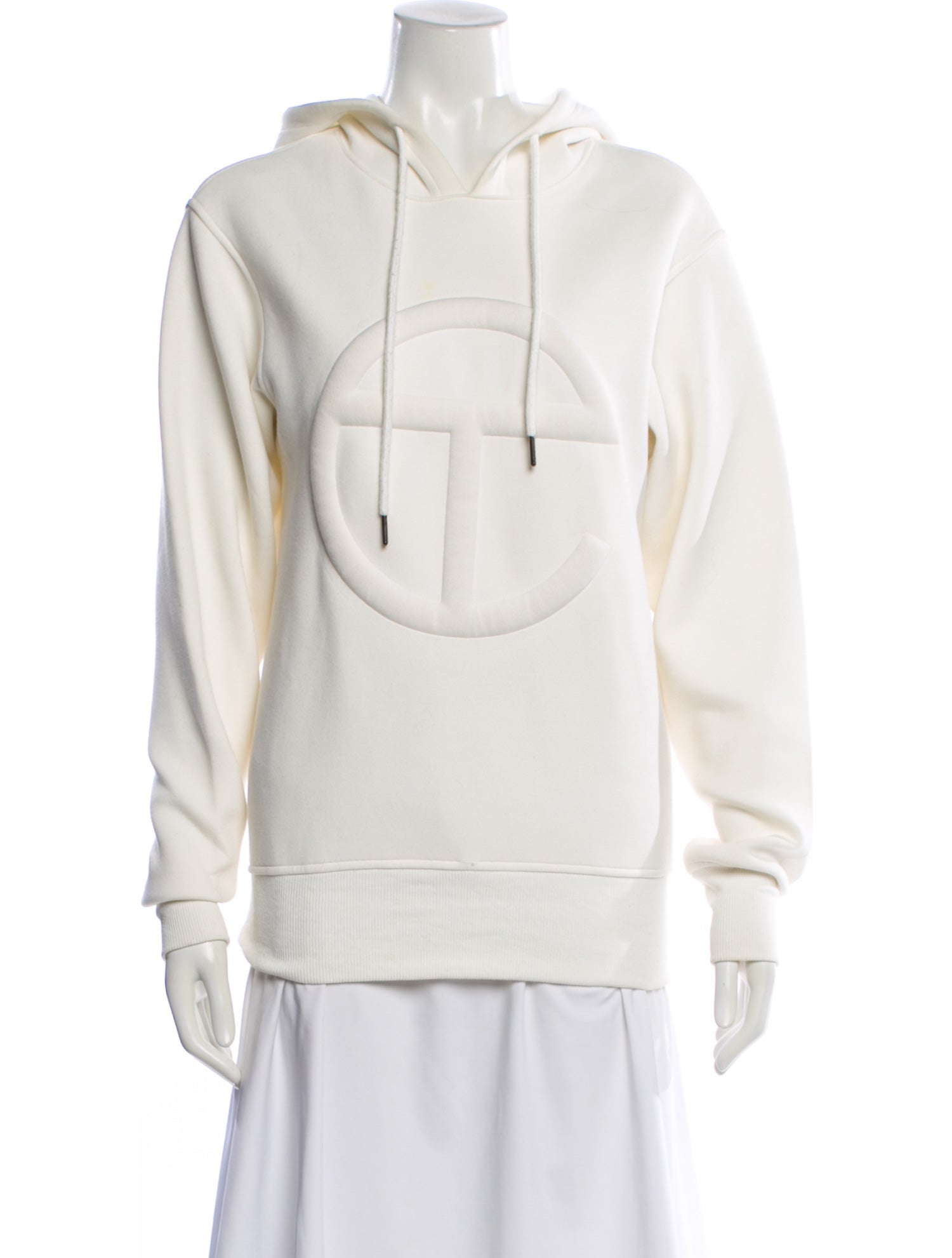 Telfar Crew Neck Long Sleeve Hoodie