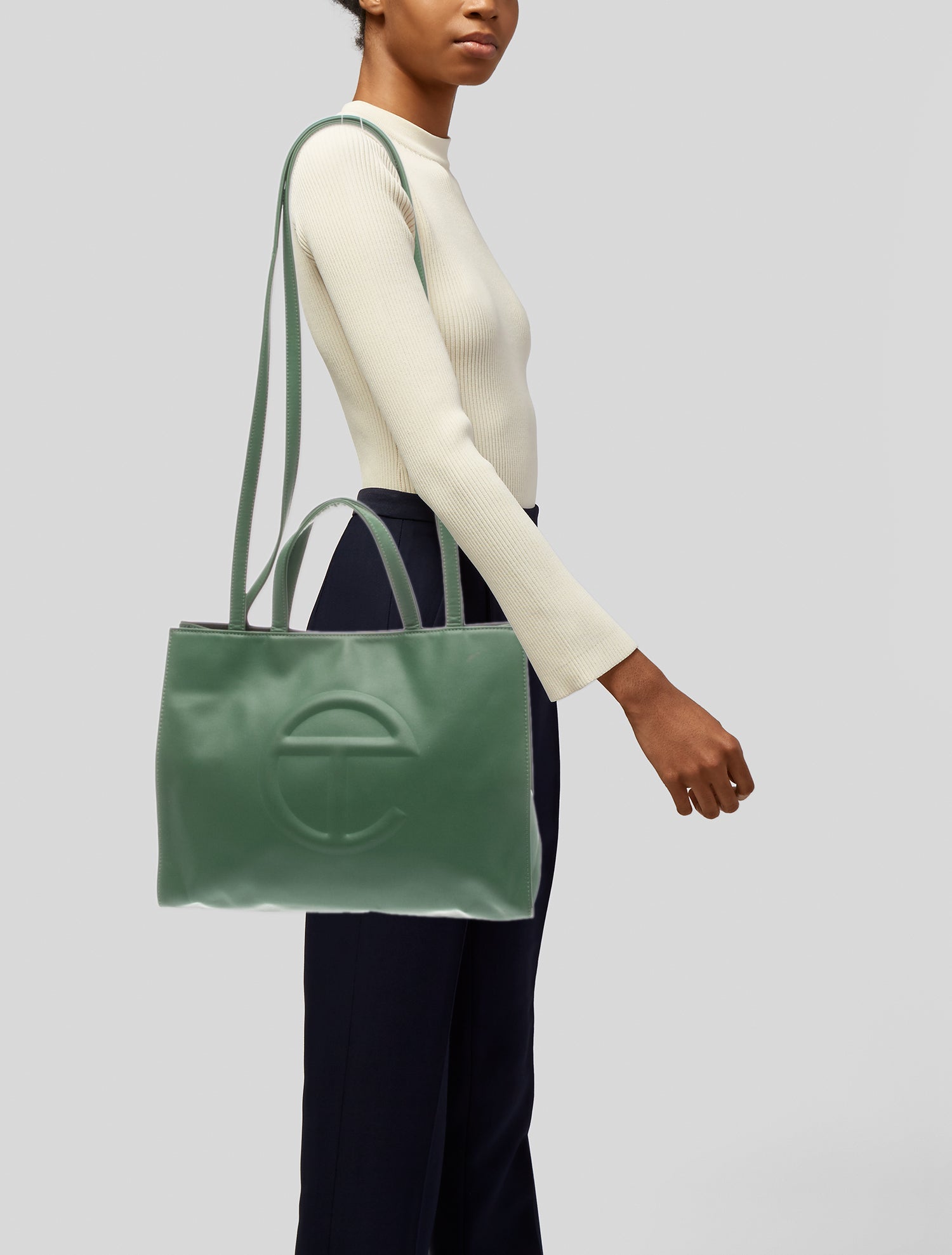 Telfar Vegan Leather Crossbody Bag