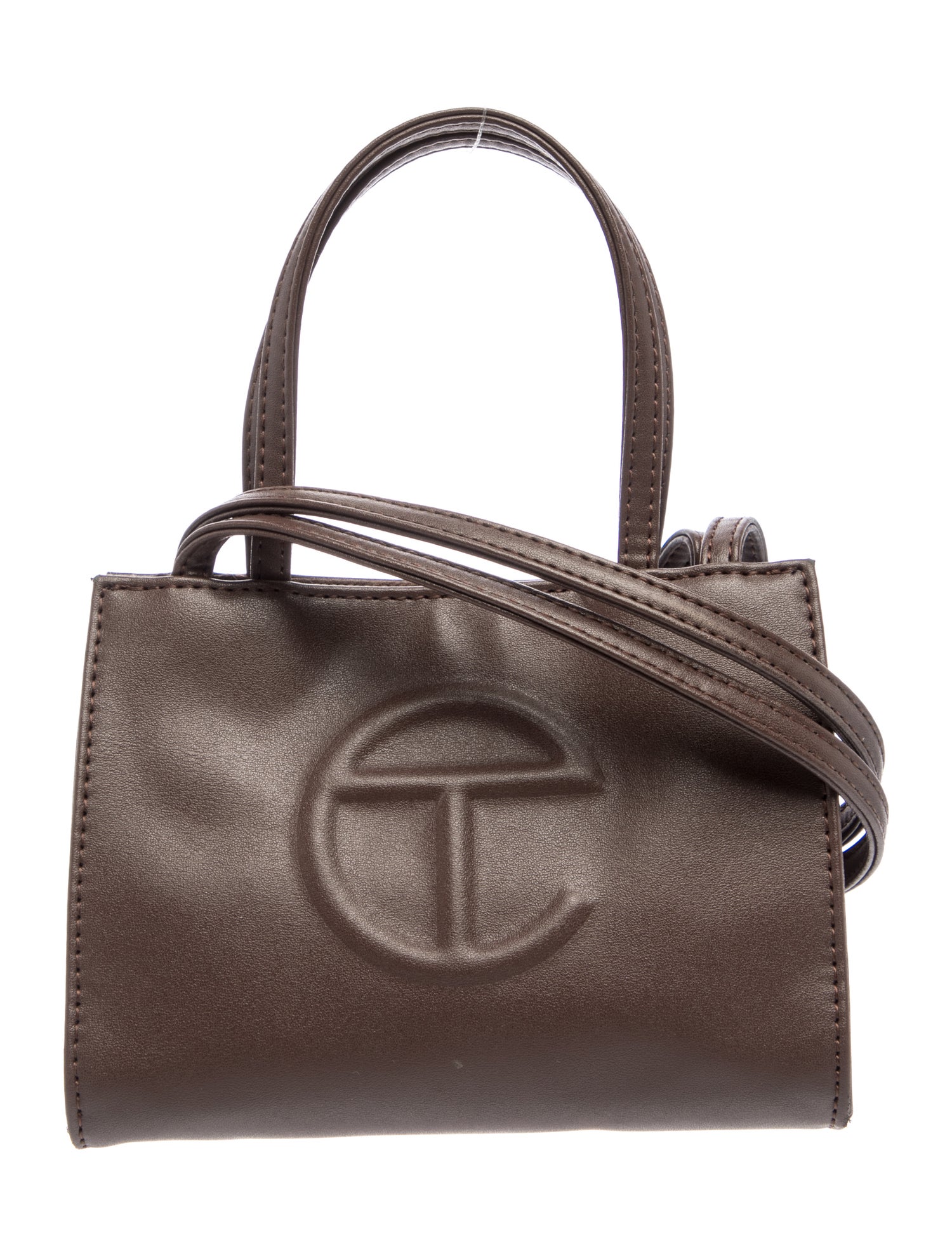 Telfar Vegan Leather Evening Bag Small