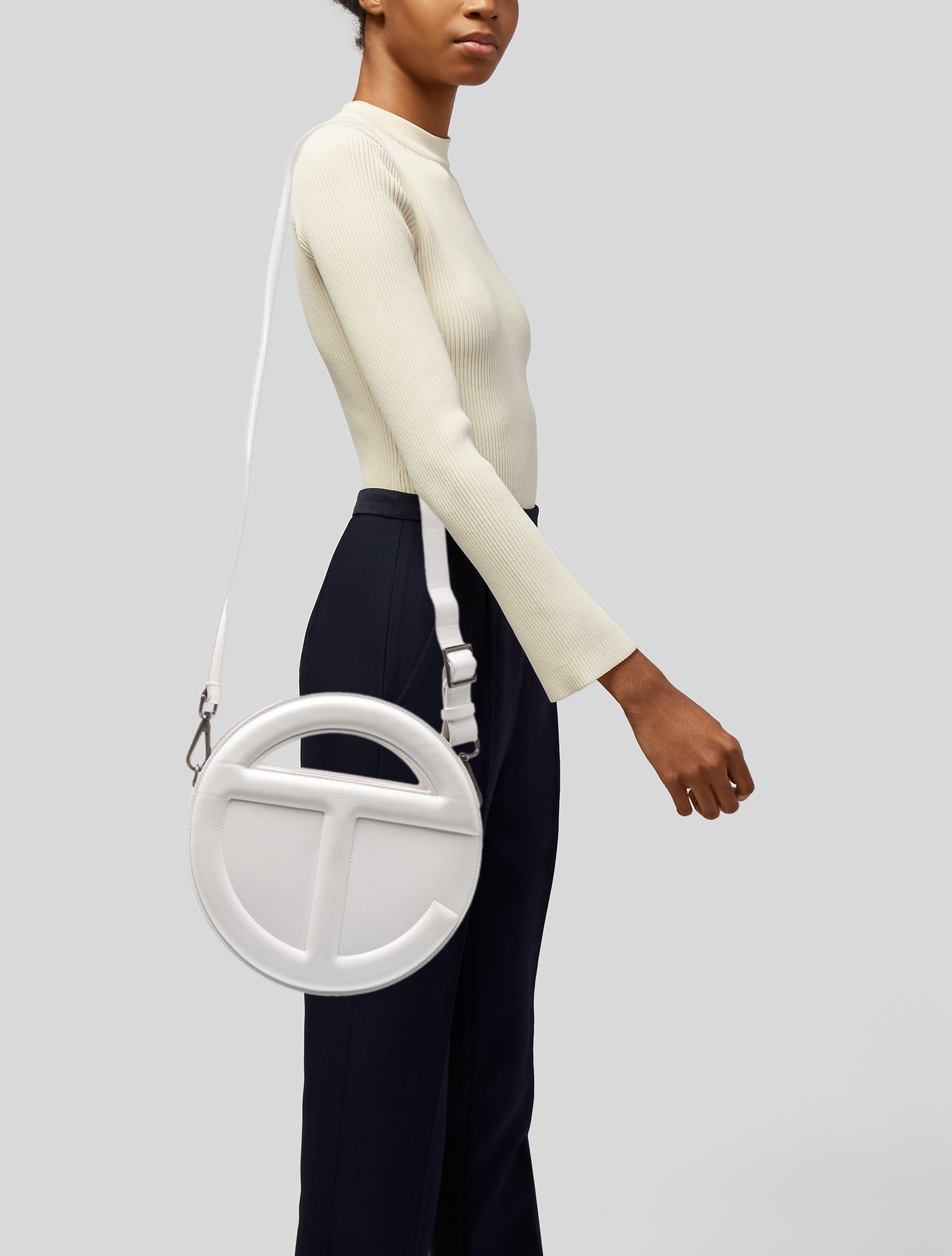 Telfar Vegan Leather Top Handle Bag