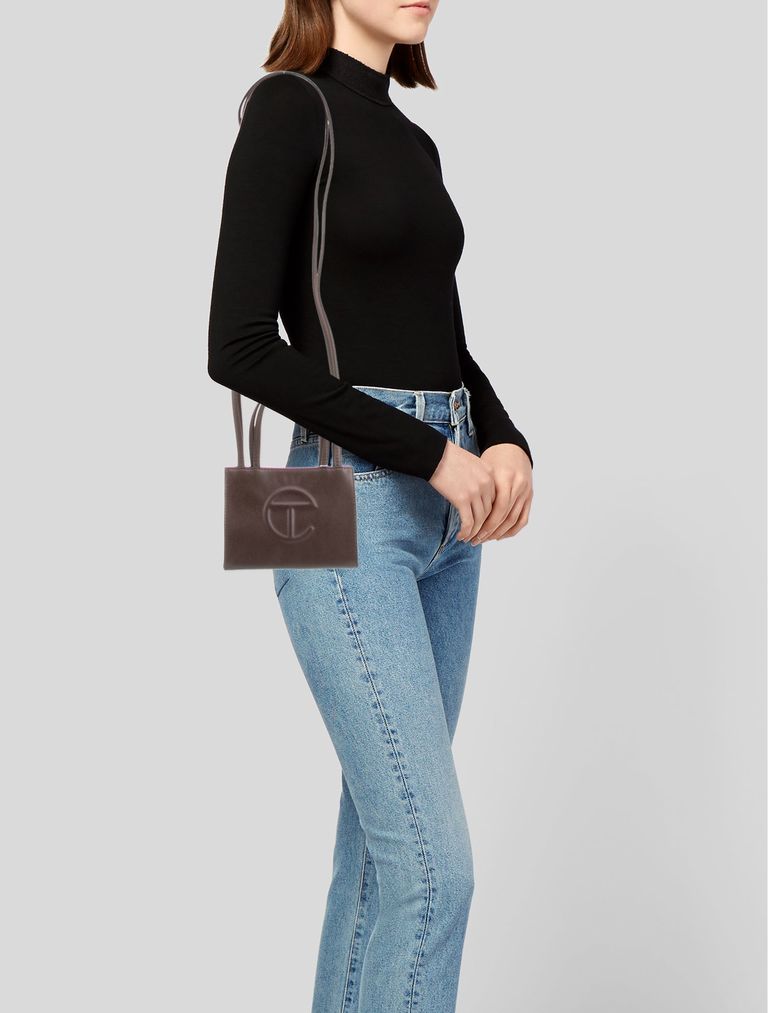 Telfar Vegan Leather Shoulder Bag w/ Tags