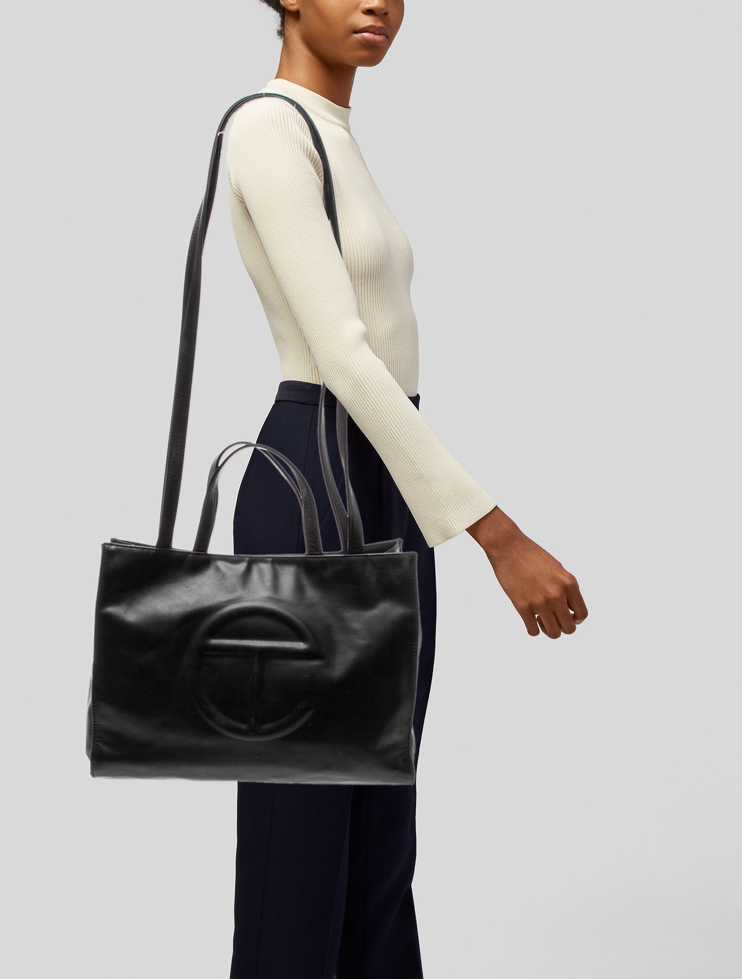 Telfar Vegan Leather Shopper