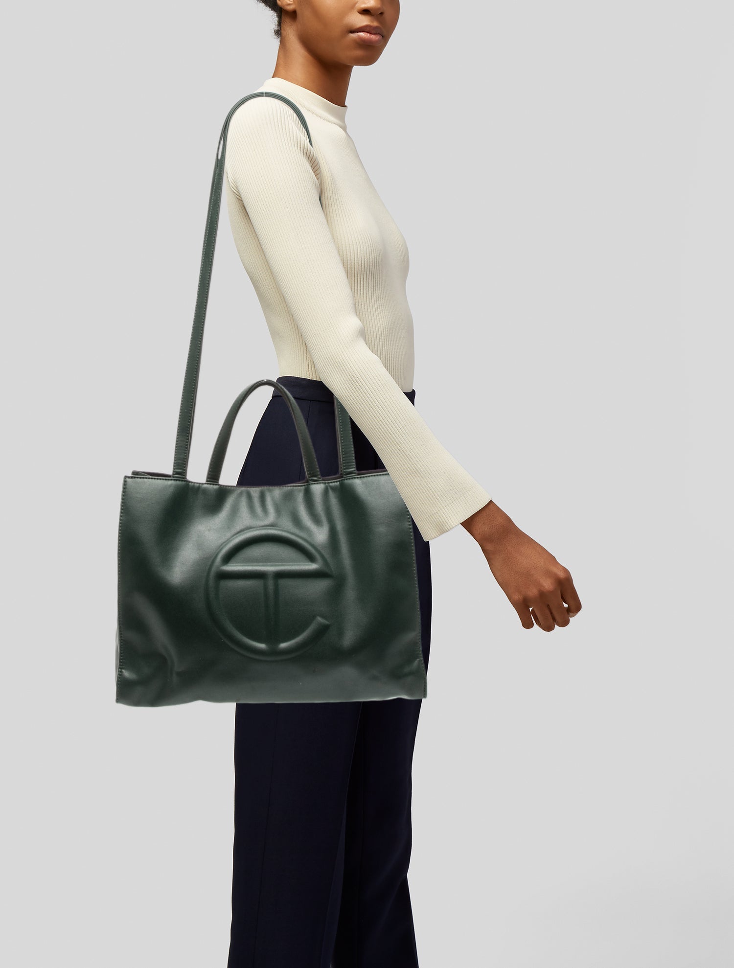 Telfar Vegan Leather Shopper