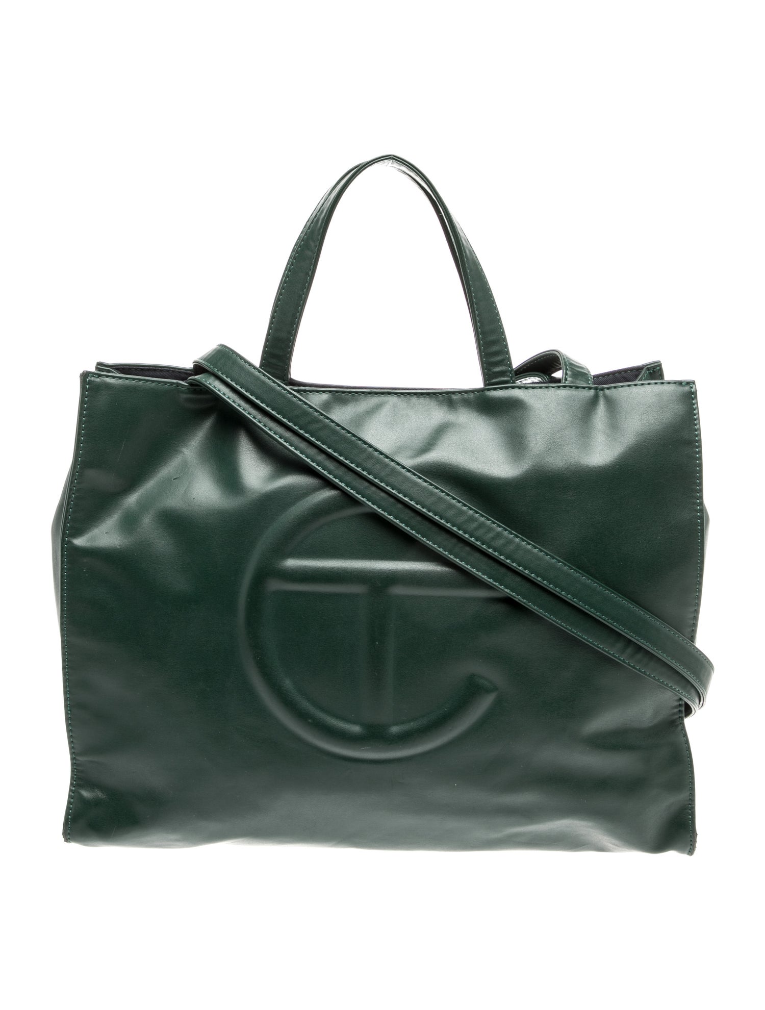 Telfar Vegan Leather Top Handle Bag