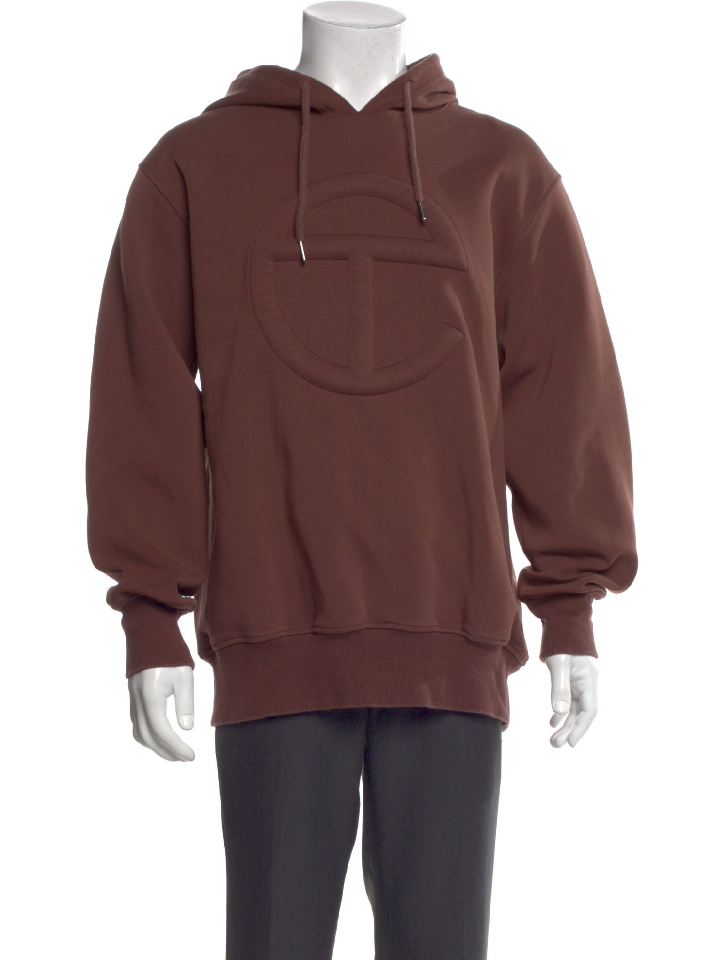 Telfar Crew Neck Long Sleeve Hoodie
