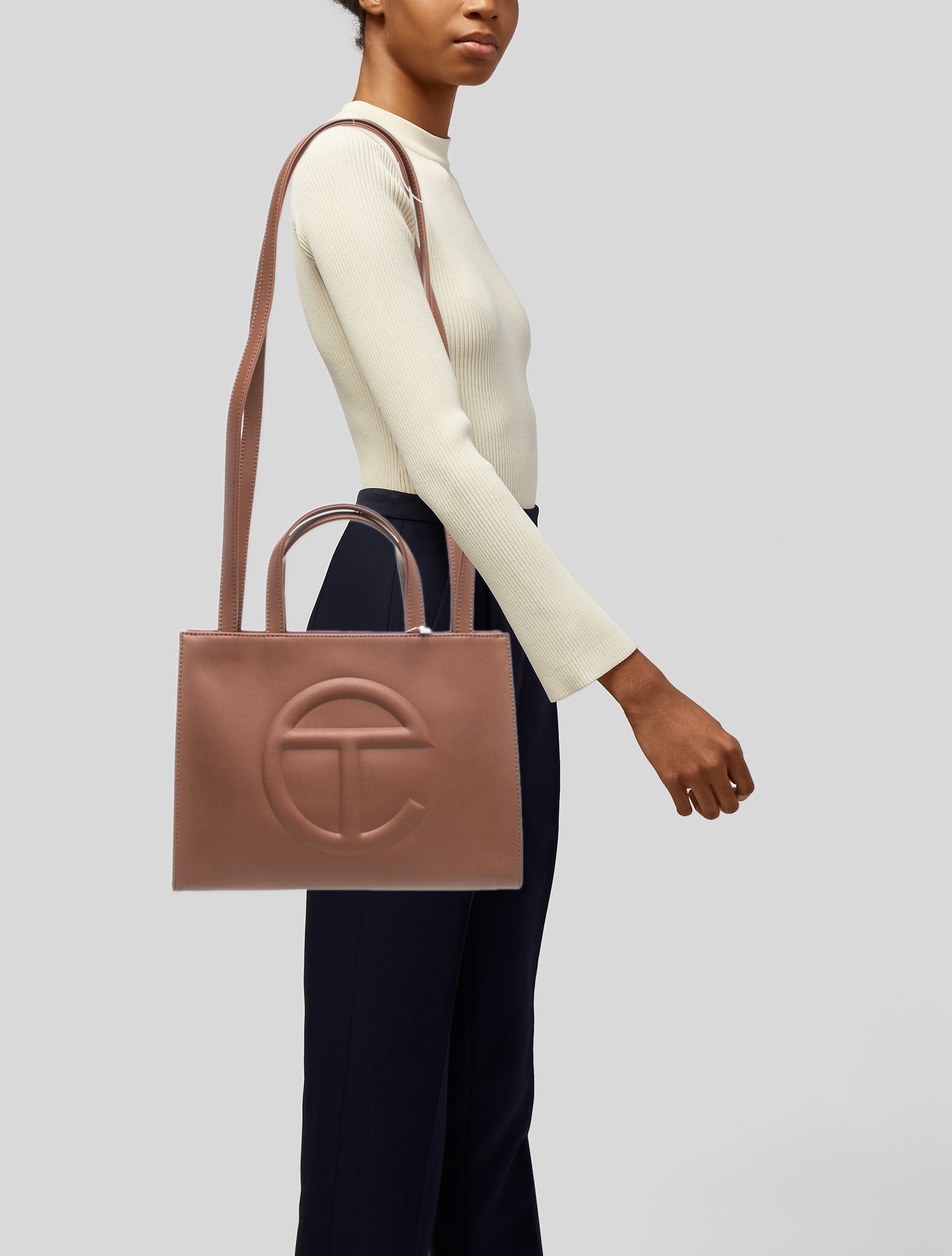 Telfar Vegan Leather Shoulder Bag w/ Tags