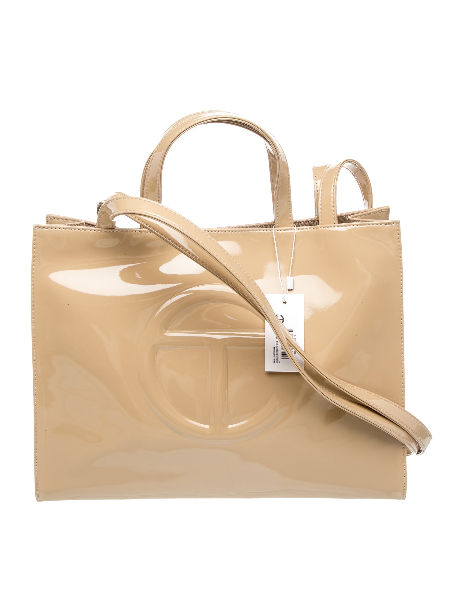 Telfar Vegan Patent Leather Crossbody Bag