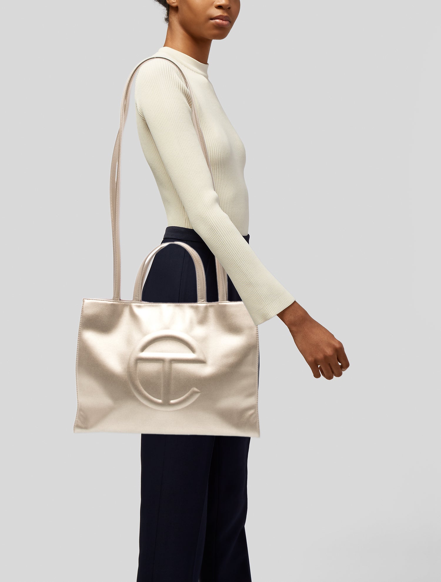 Telfar Vegan Leather Shoulder Bag