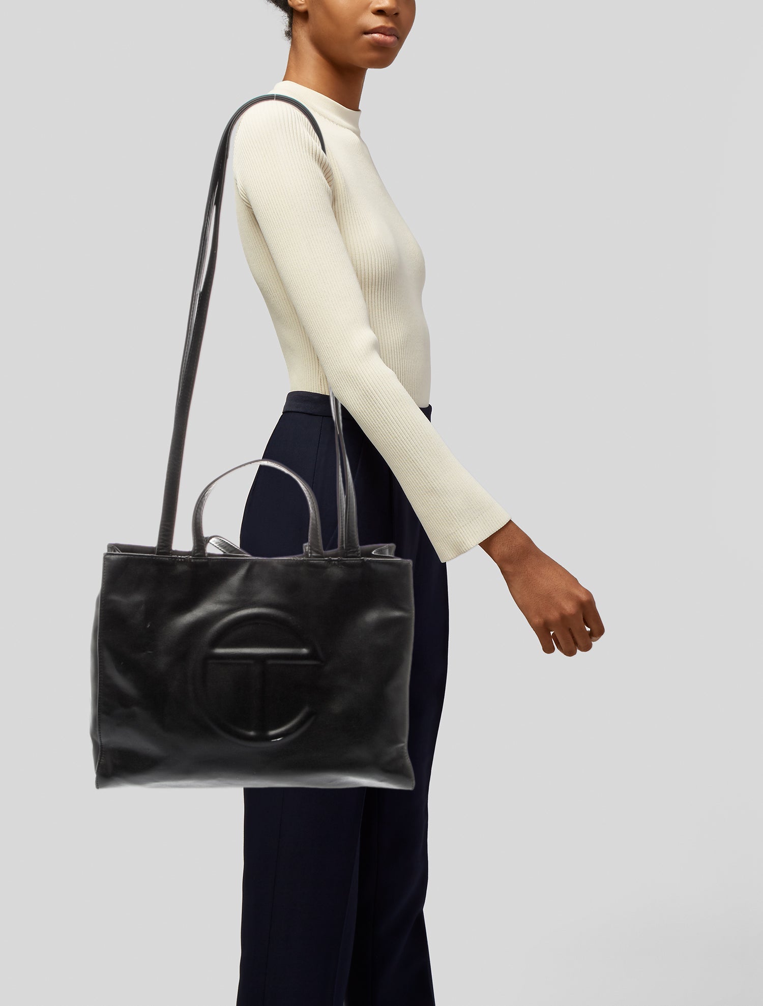 Telfar Vegan Leather Crossbody Bag