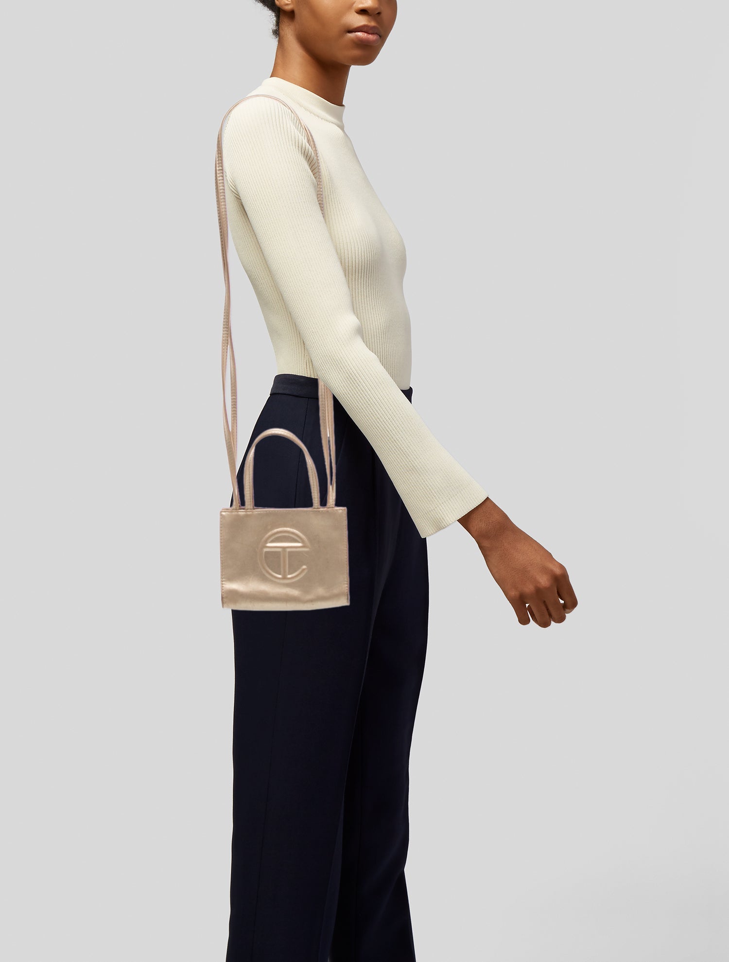 Telfar Vegan Leather Shoulder Bag