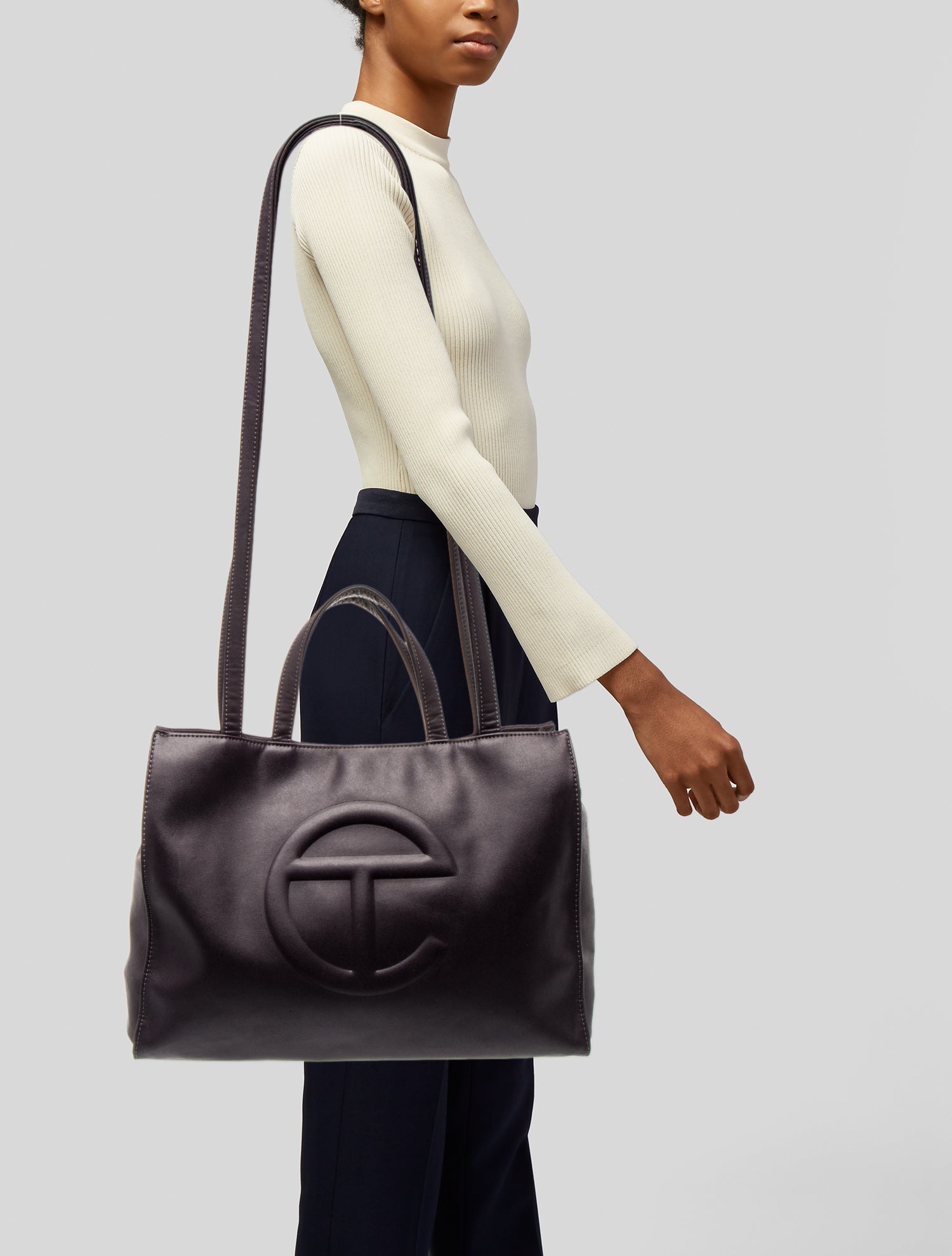 Telfar Vegan Leather Shoulder Bag