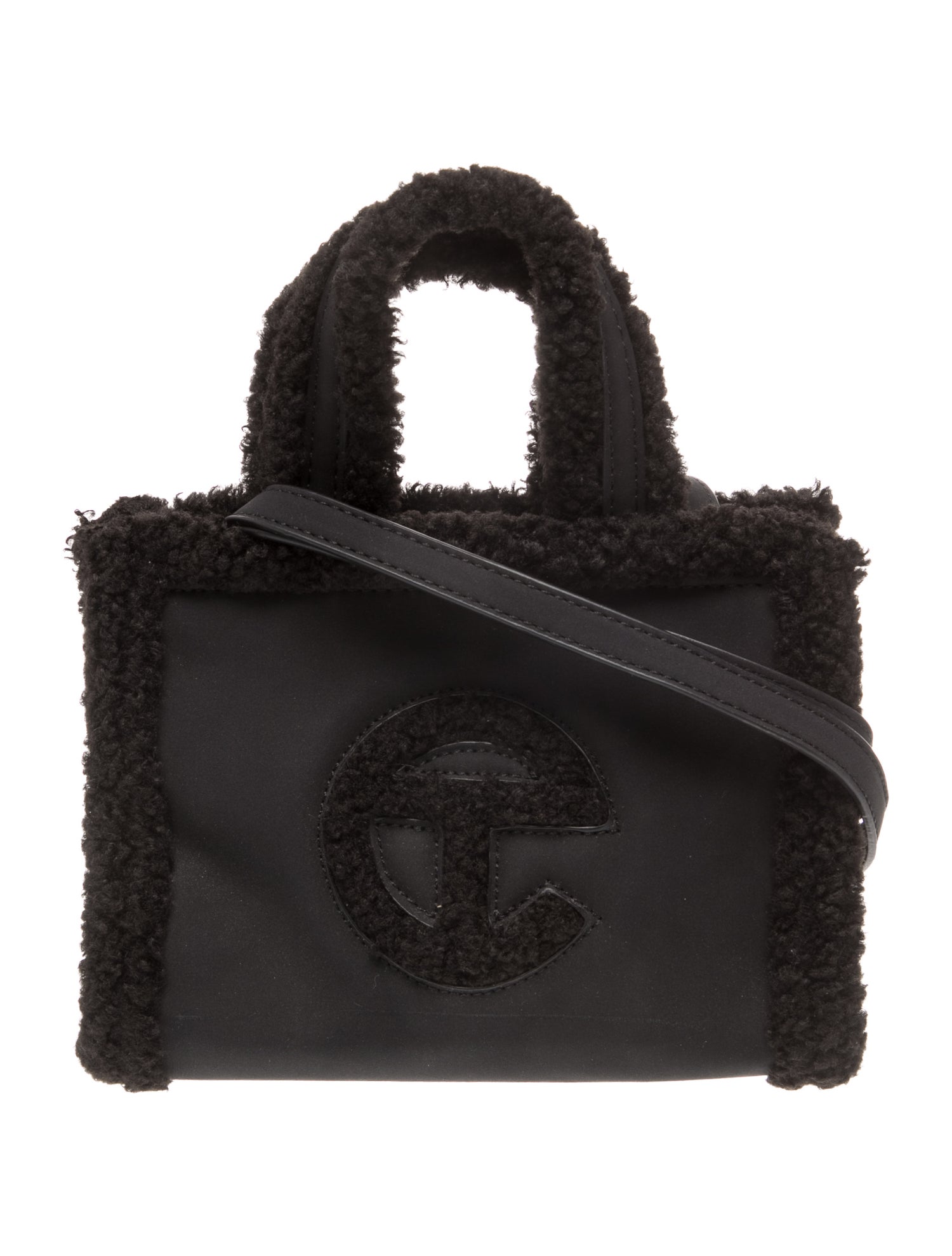 Telfar Suede Shopping Tote Mini