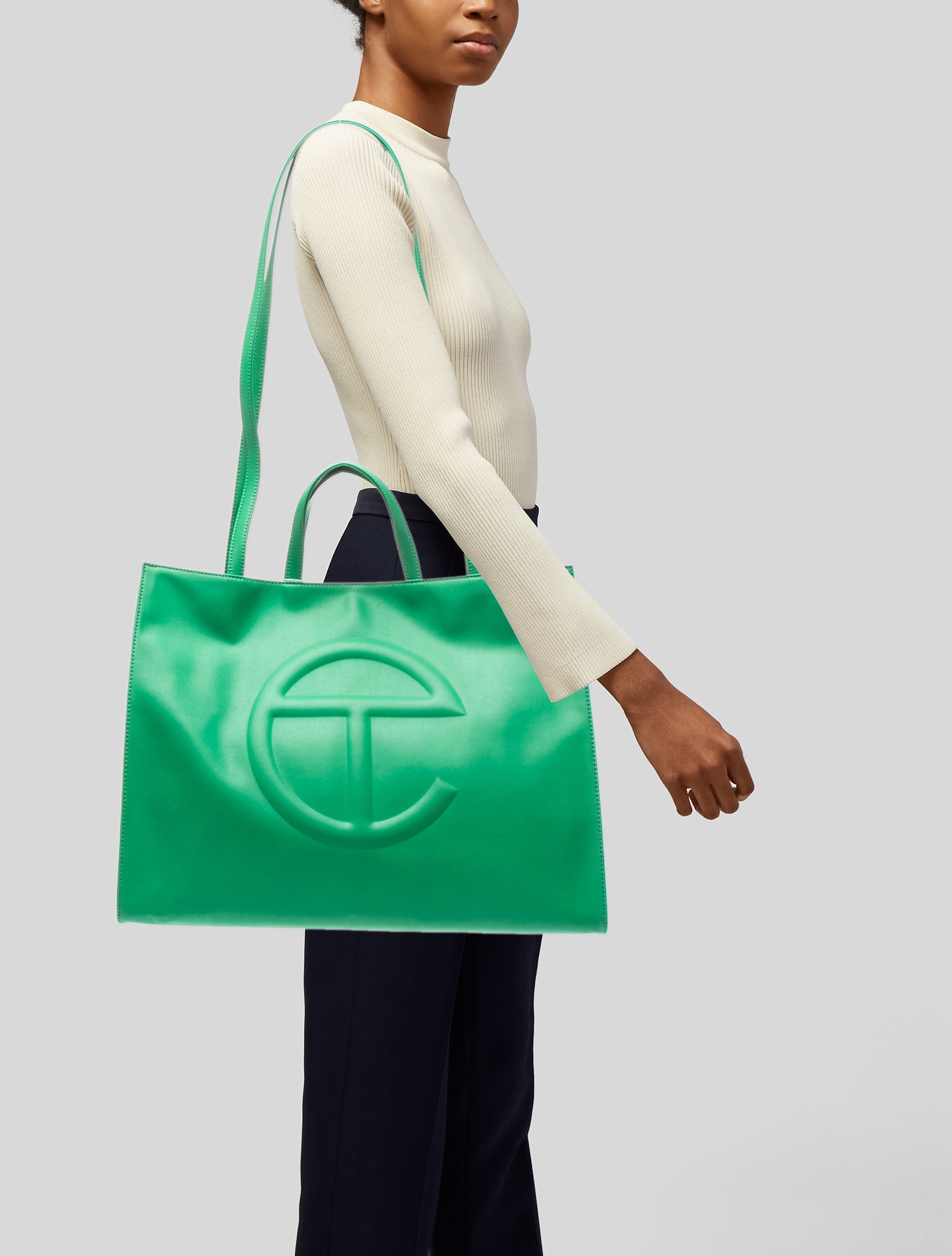 Telfar Vegan Leather Crossbody Bag w/ Tags