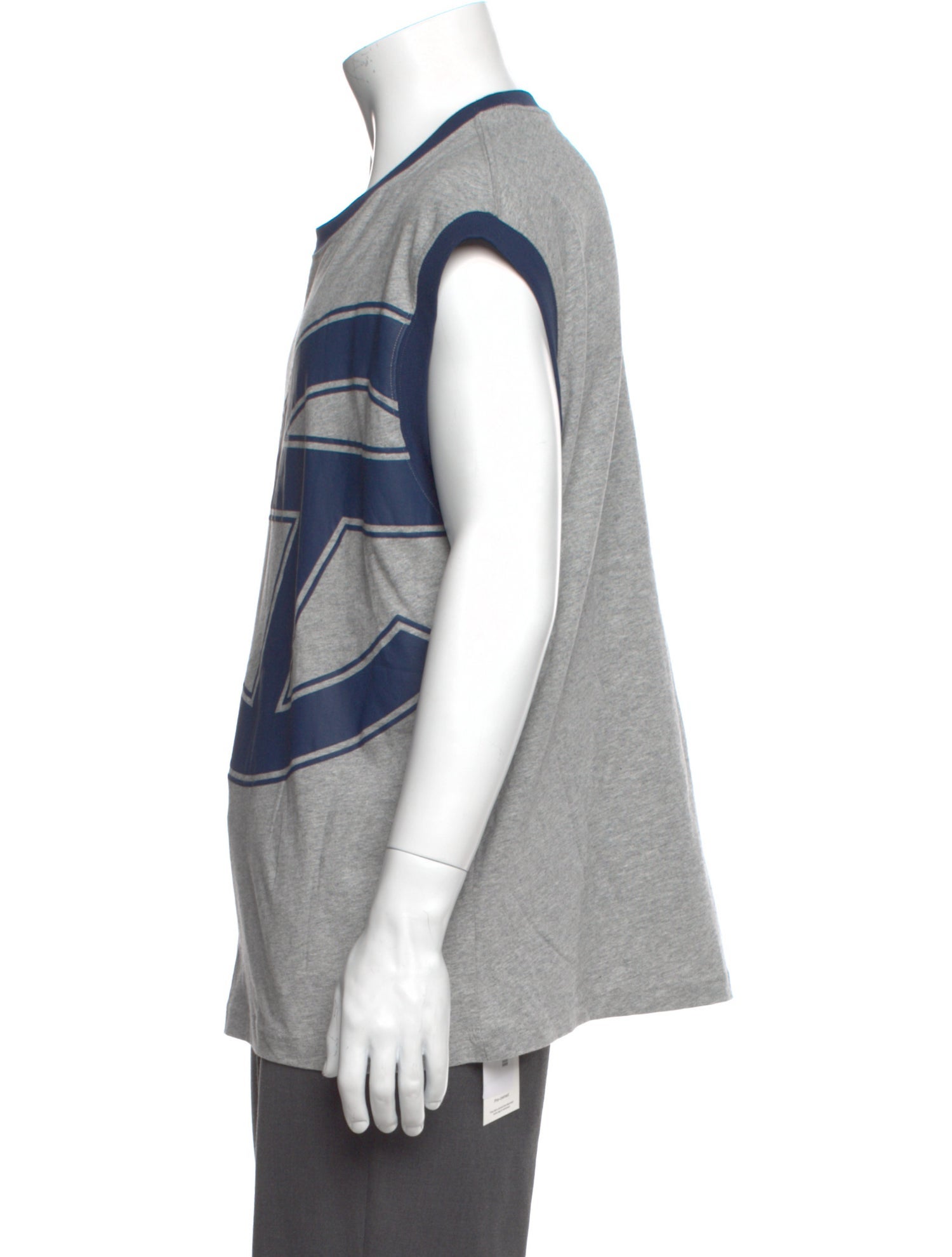 Telfar Graphic Print Scoop Neck T-Shirt