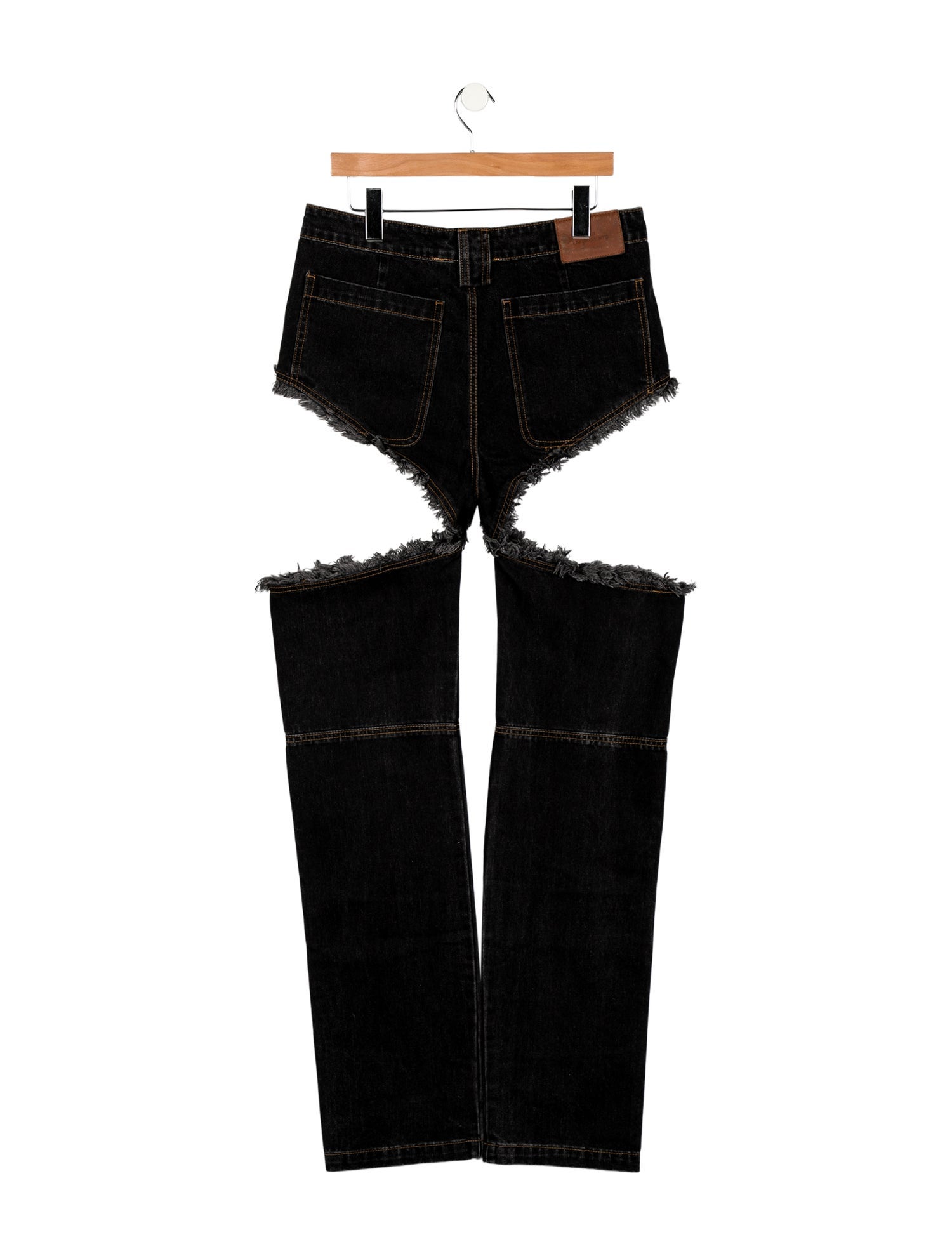 Telfar High-Rise Wide Leg Jeans